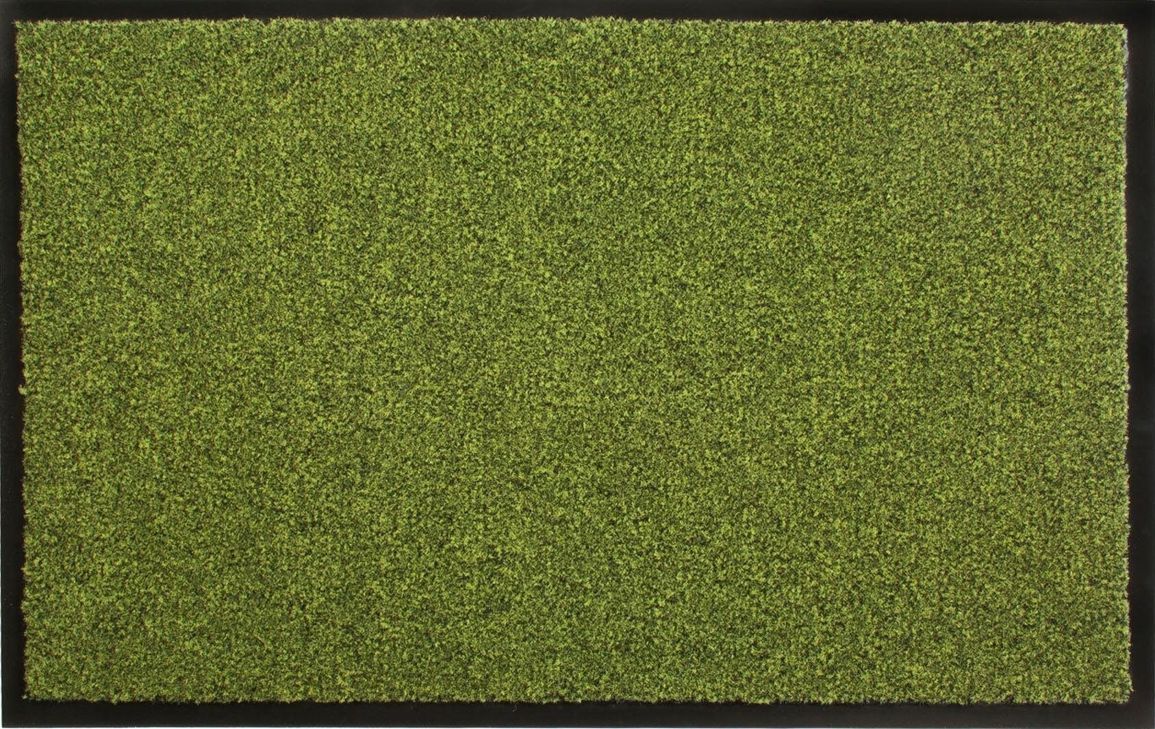 Primaflor-Ideen in Textil Fußmatte »GREEN & CLEAN«, rechteckig, 8 mm Höhe, Schmutzfangmatte, In- und Outdoor geeignet, waschbar