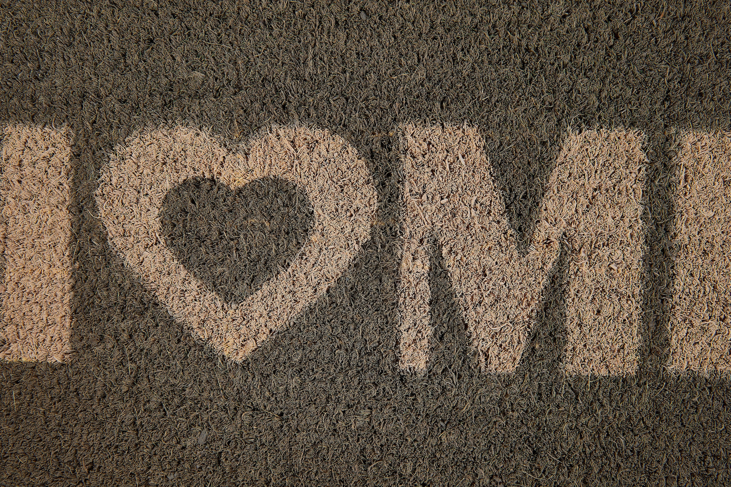 Andiamo Fußmatte »Kokos Home Heart«, rechteckig, 15 mm Höhe, Schmutzfangmatte, Kokosmatte, mit Spruch, In- und Outdoor geeignet