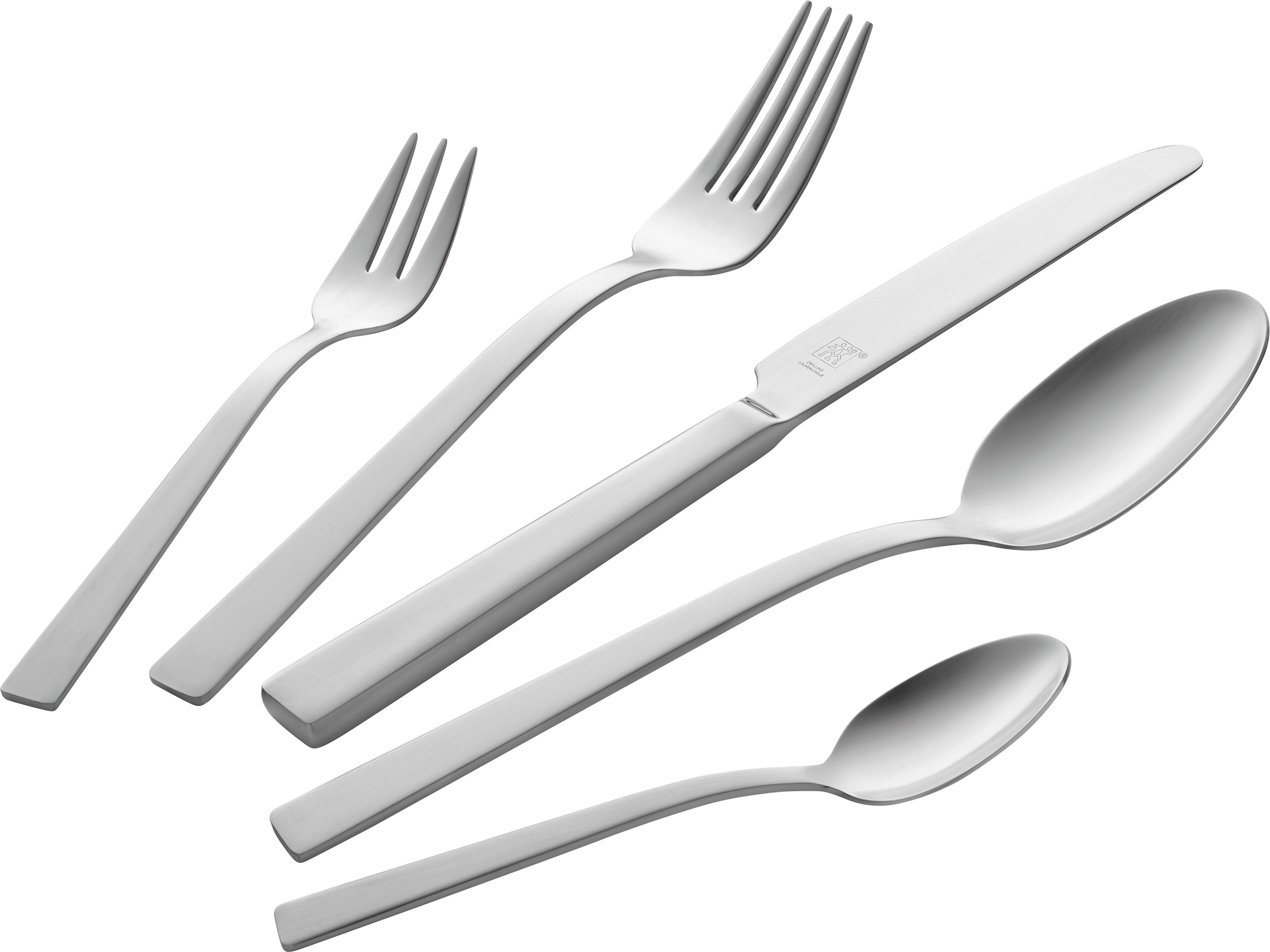 Zwilling Besteck-Set »King, mattiert«, (Set, 60 tlg.), Rostfrei