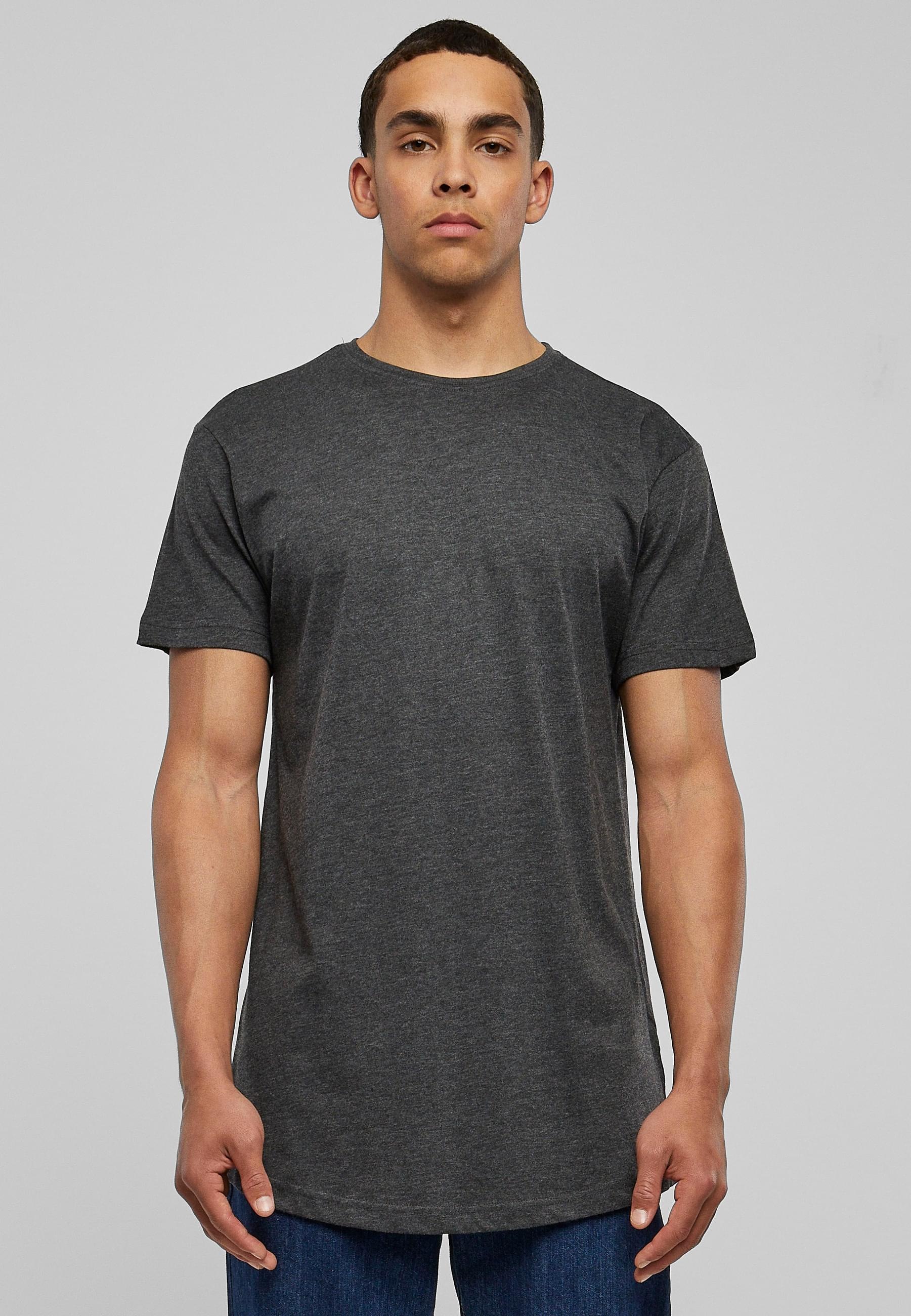 URBAN CLASSICS Kurzarmshirt »Urban Classics Herren Shaped Long Tee«, (1 tlg.)