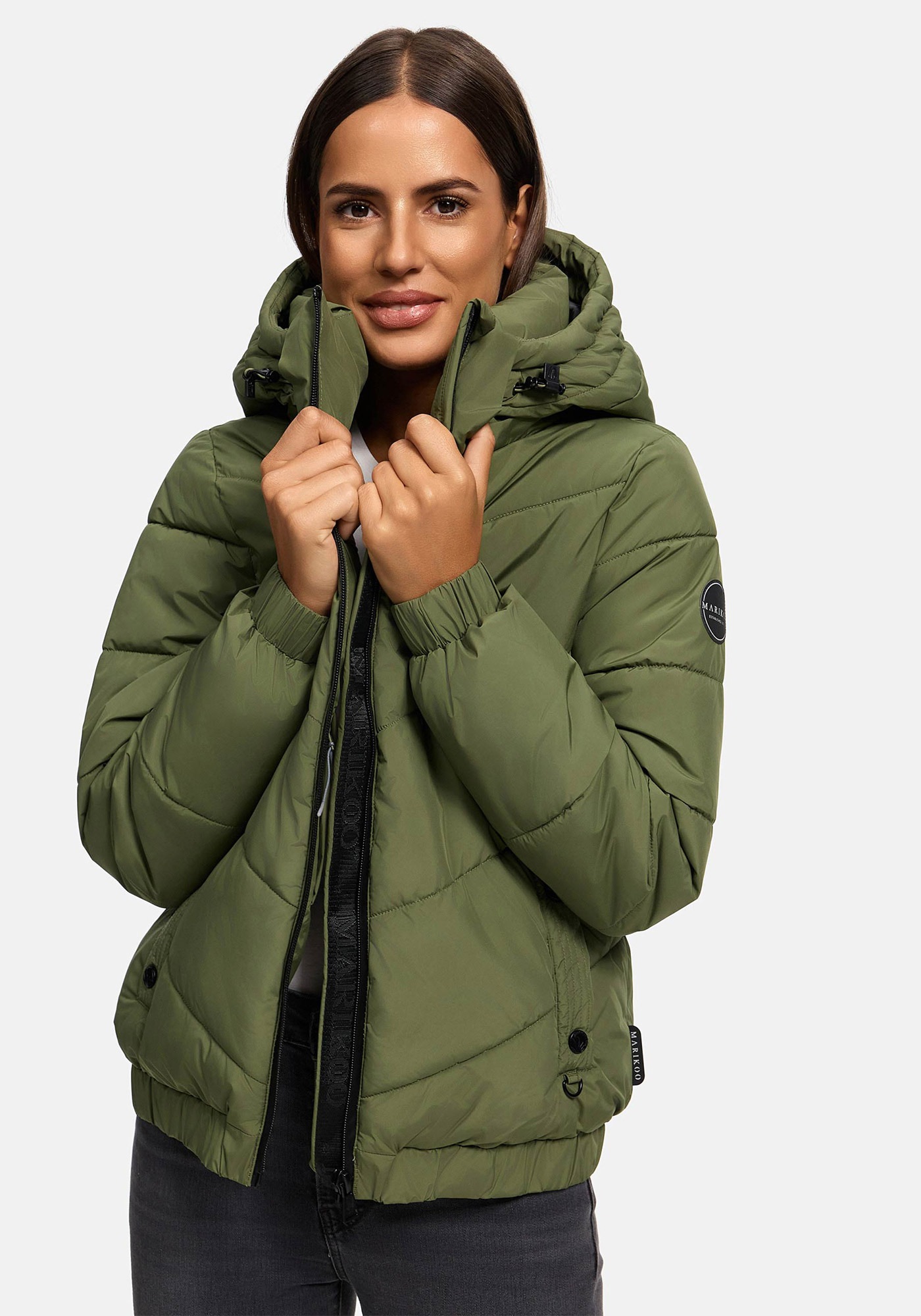 Thumbnail - Marikoo Winterjacke "Nayanaa", mit abnehmbarer Kapuze