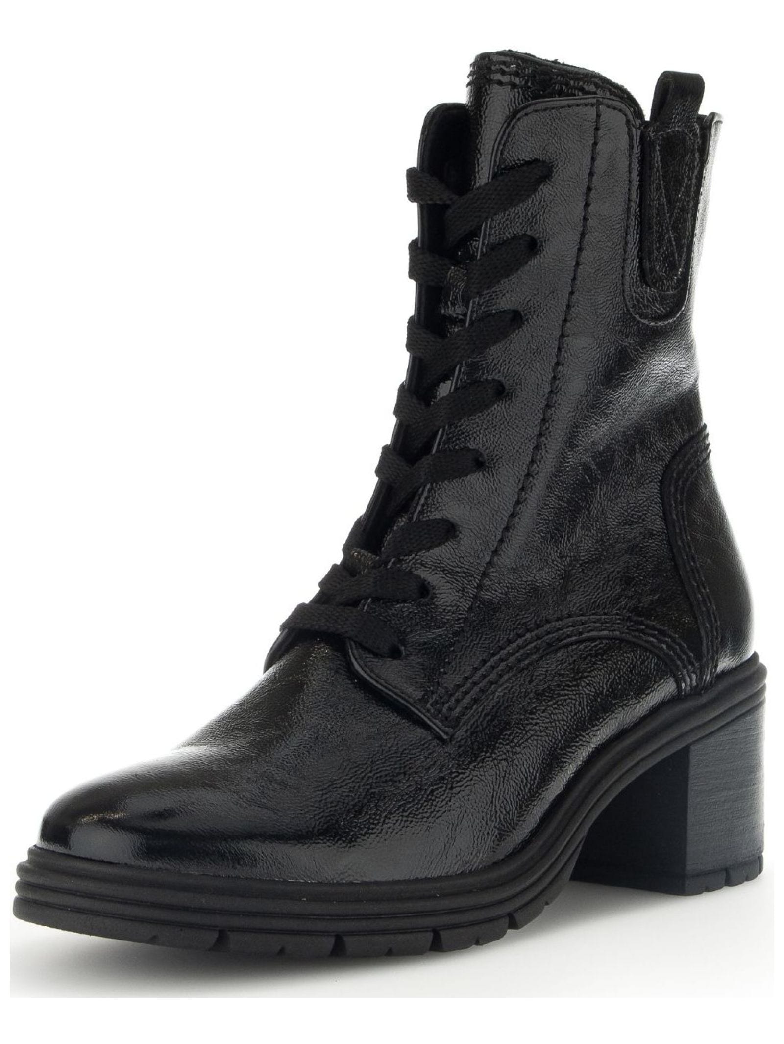 Gabor Comfort Schnürstiefelette "Gabor Comfort Stiefelette Leder" günstig online kaufen