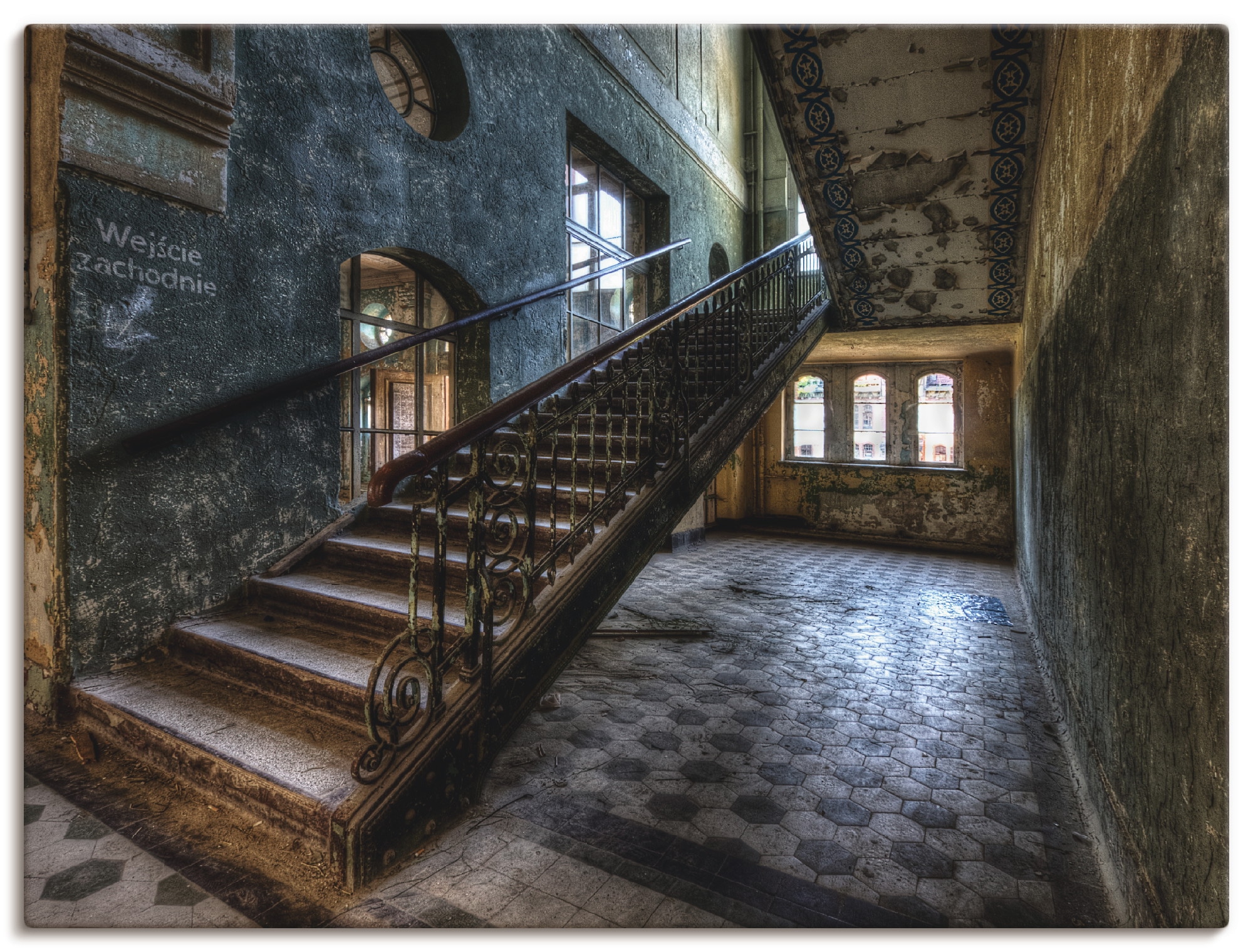 Artland Paveikslas »Lost Place - Treppen« Arch...