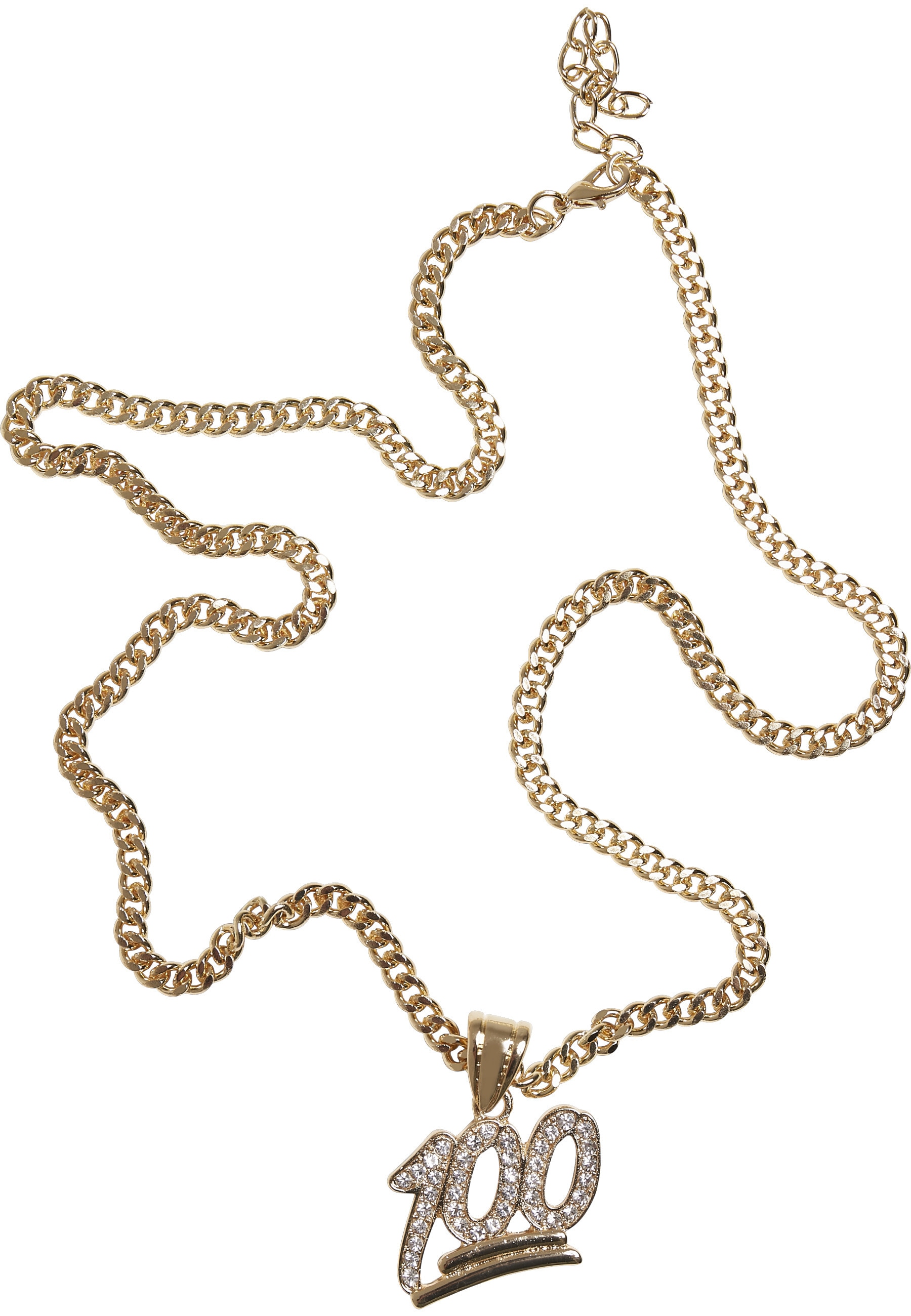 URBAN CLASSICS Edelstahlkette »Urban Classics Unisex One Hundred Diamond Necklace«