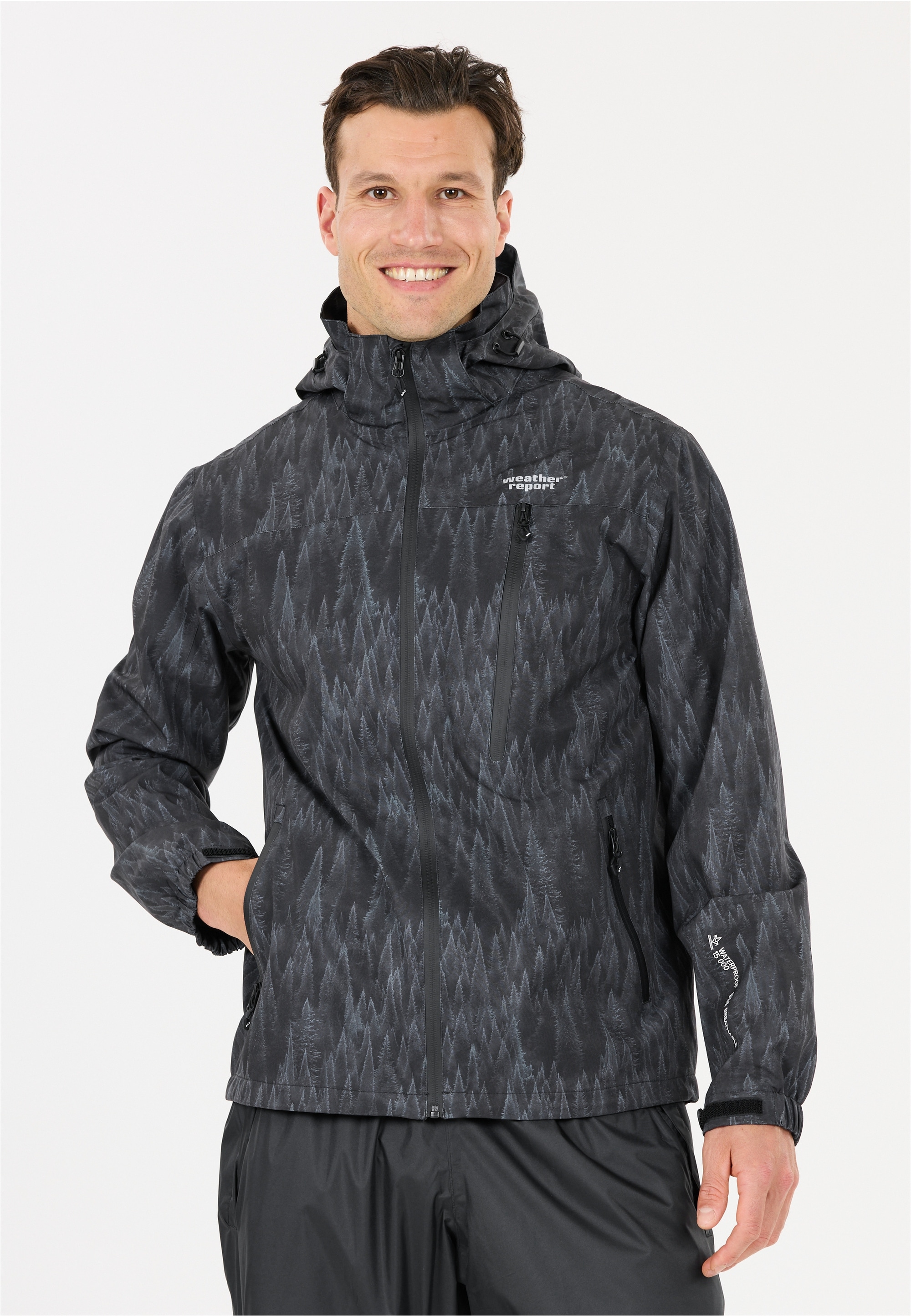 WEATHER REPORT Outdoorjacke "Delton" mit atmungsaktiver und winddichter Funktion