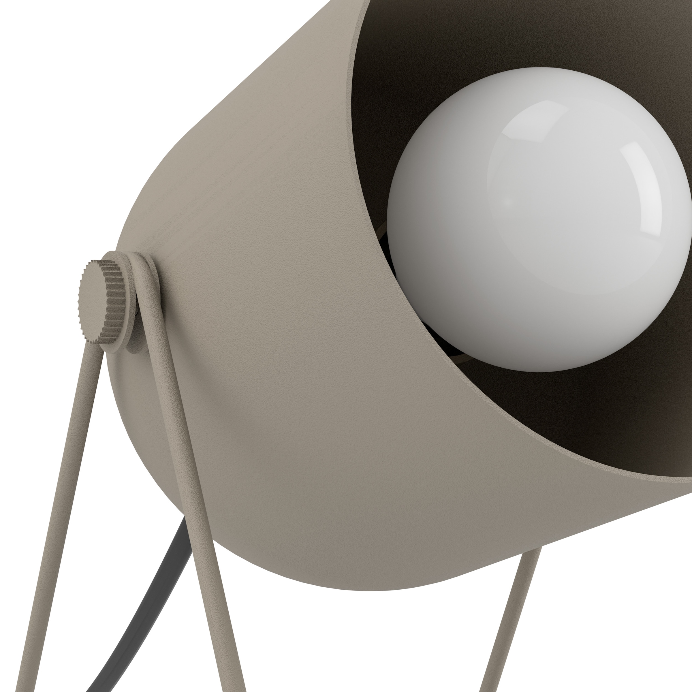 EGLO Tischleuchte »TILSTON Tischlampe - Stahl - E14 - 1X8W - IP20« E14 1 Stk. Nachttischlampe, Leselampe, Wohnzimmerlampe, L12,5 x B10,8 x H14,5 cm