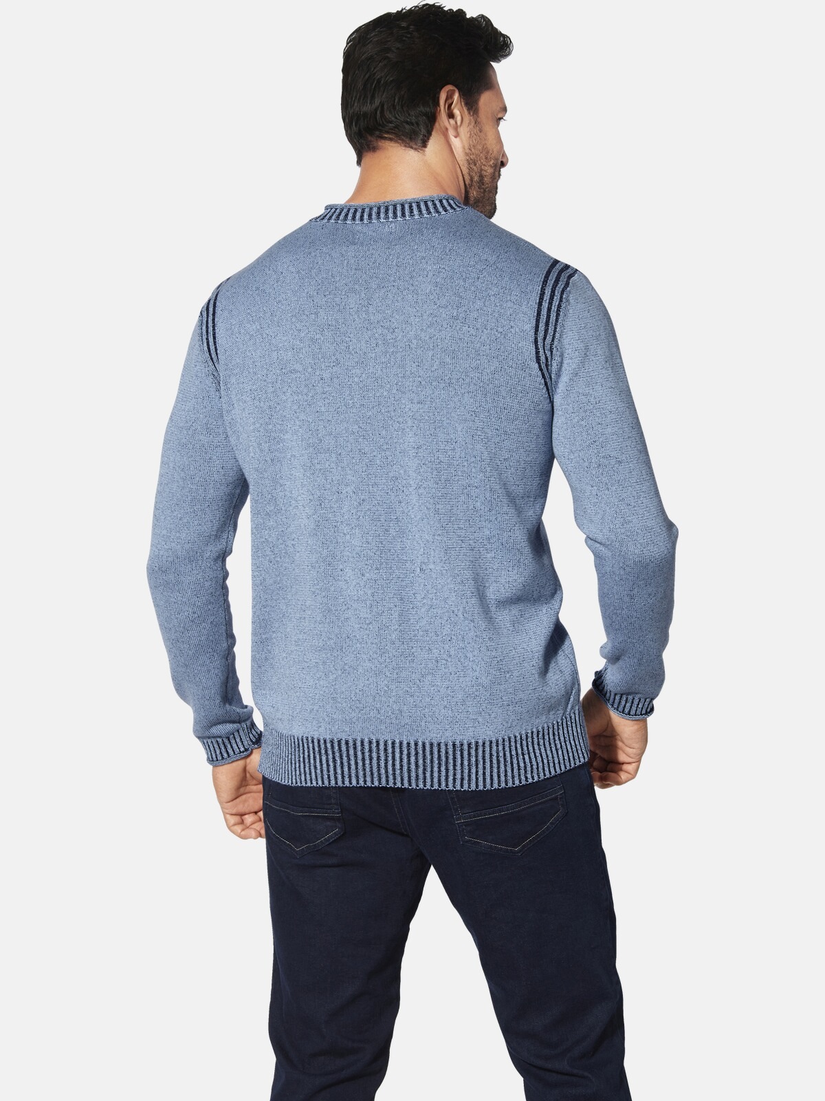 Jan Vanderstorm Rundhalspullover »Pullover GERTLUND«