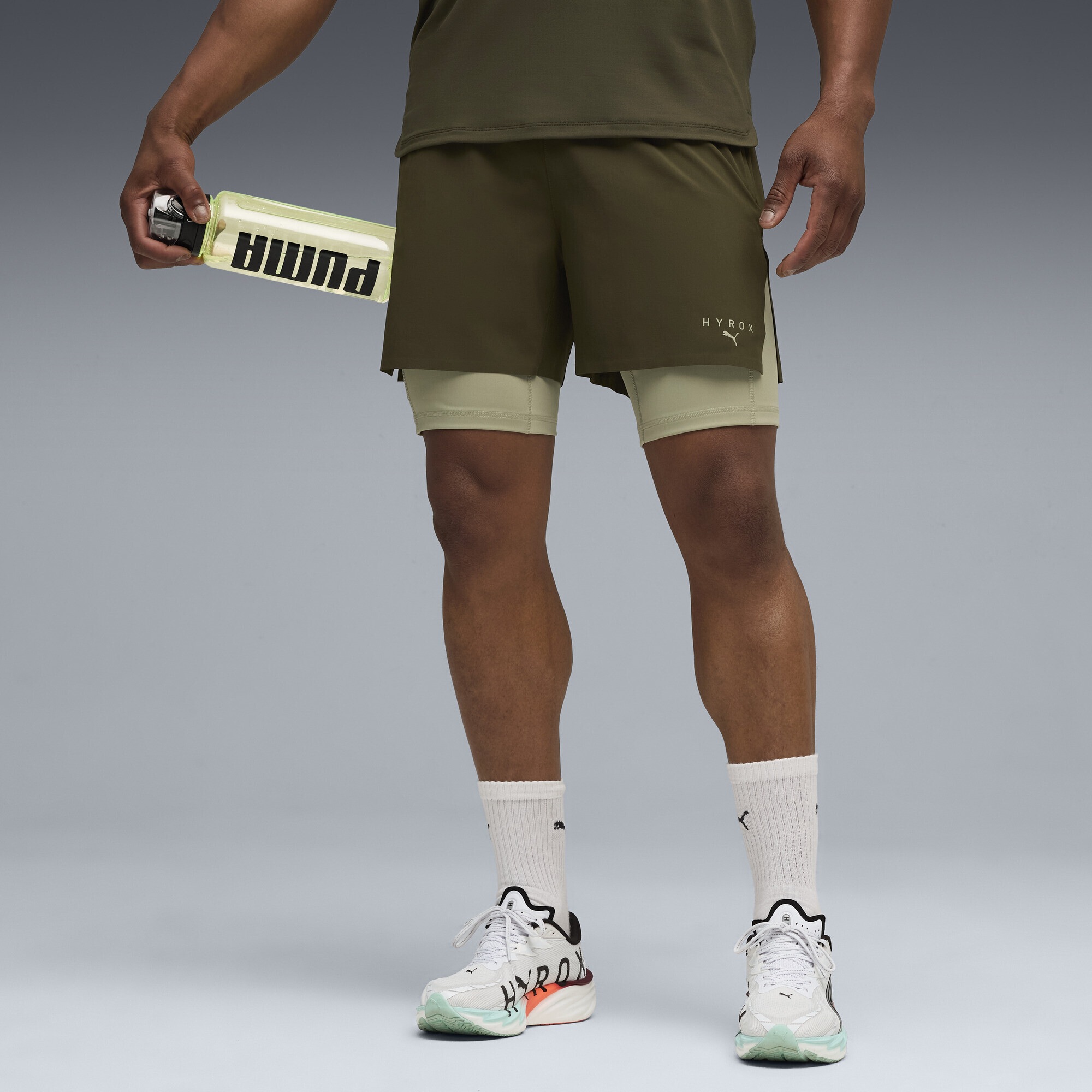 PUMA Trainingsshorts »PUMA x HYROX 2-in-1-Trainingsshorts Herren«