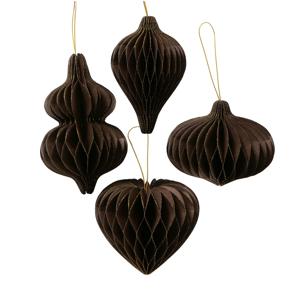 BOLTZE Baumbehang »Sander, Weihnachtsdeko, Christbaumschmuck«, (Set, 8 St.)