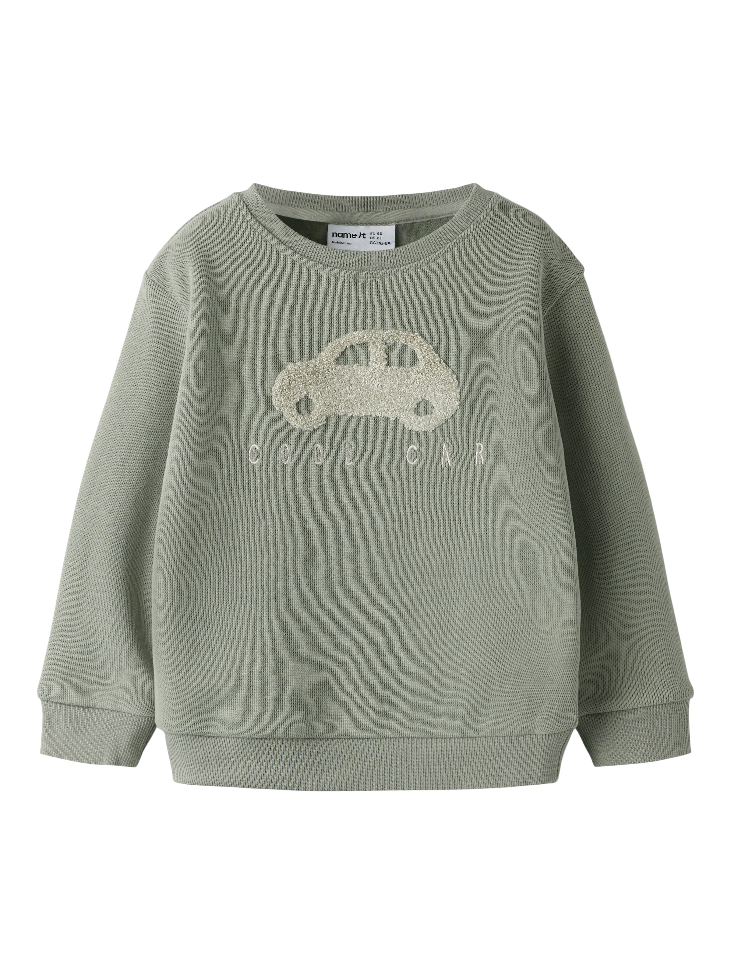 Name It Sweatshirt »NMMOBEAR NREG SWEAT UNB«, mit hochwertiger 3D-Stickerei
