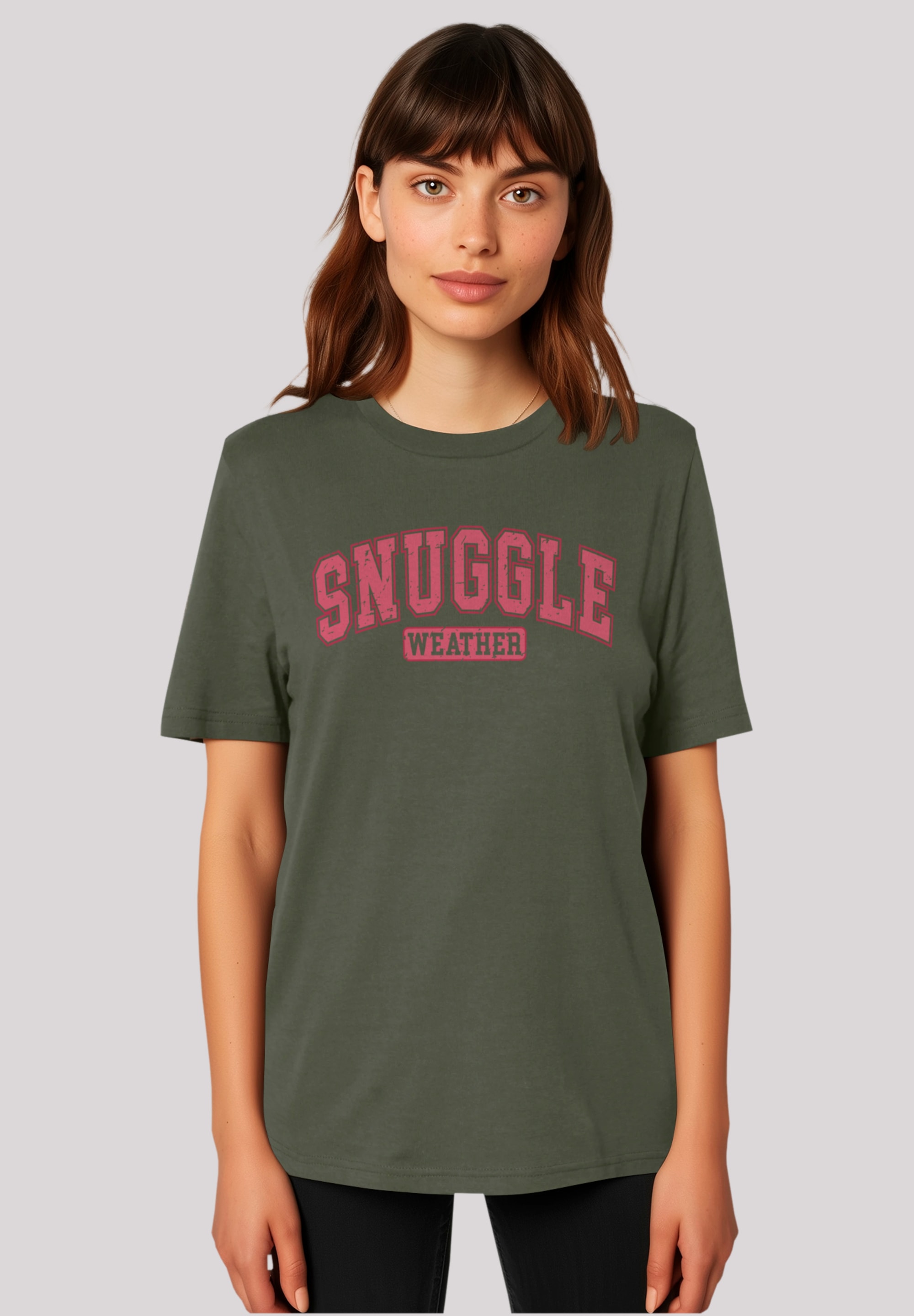 T-Shirt »Snuggle Weather Cozy Winter Holiday«, Premium Qualität