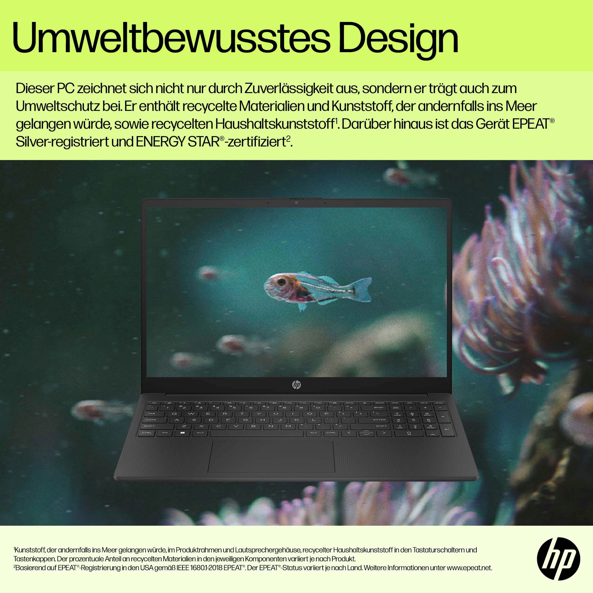 HP Notebook »15-fd0215ng«, 39,6 cm, UHD Graphics, GB / 128 SSD Celeron, Intel, | Zoll, 15,6 BAUR