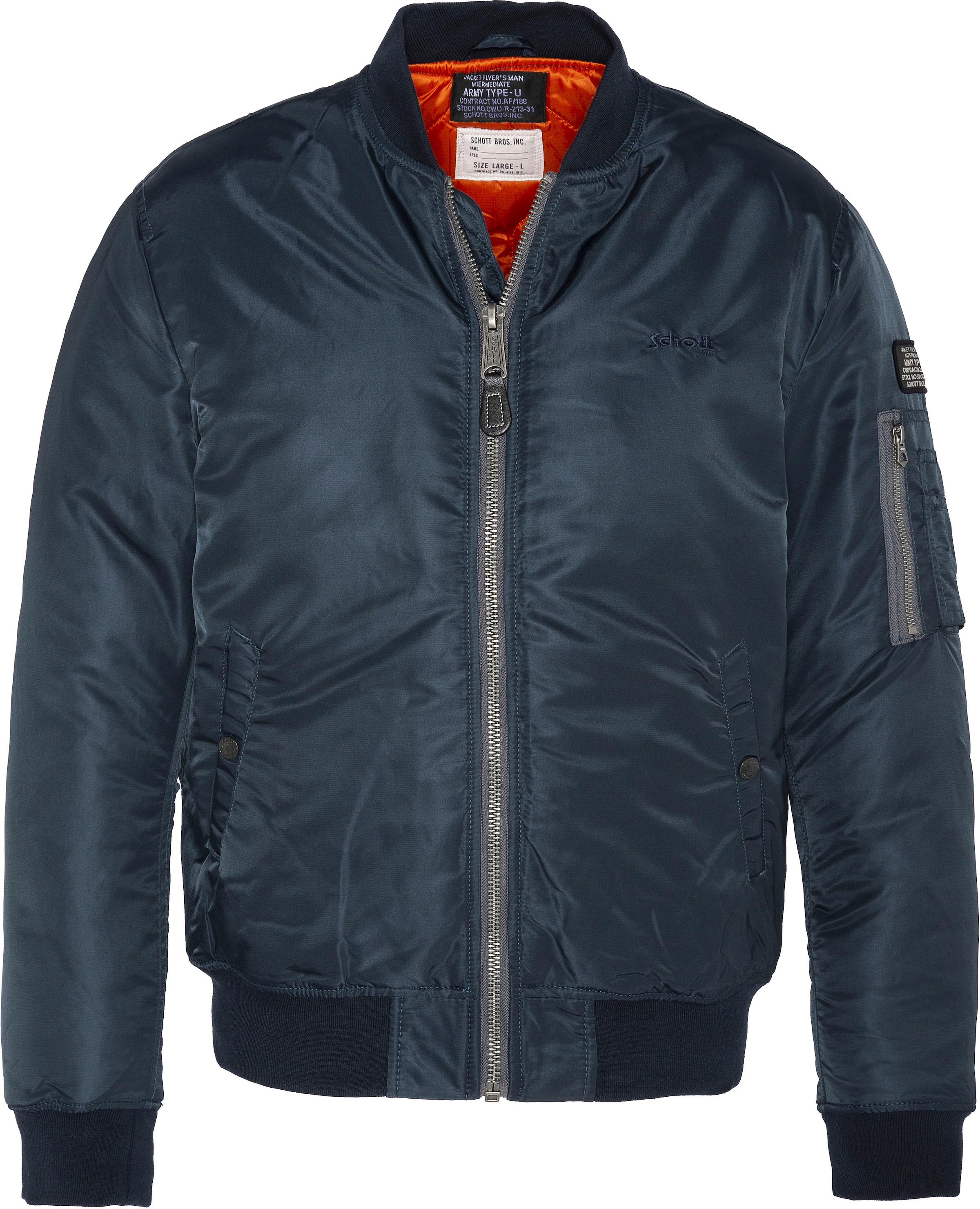 Bomberjacke »AIRFORCERS MA-1«, Ikonischer Fliegerjacke aus recyceltem Nylon, Men &...