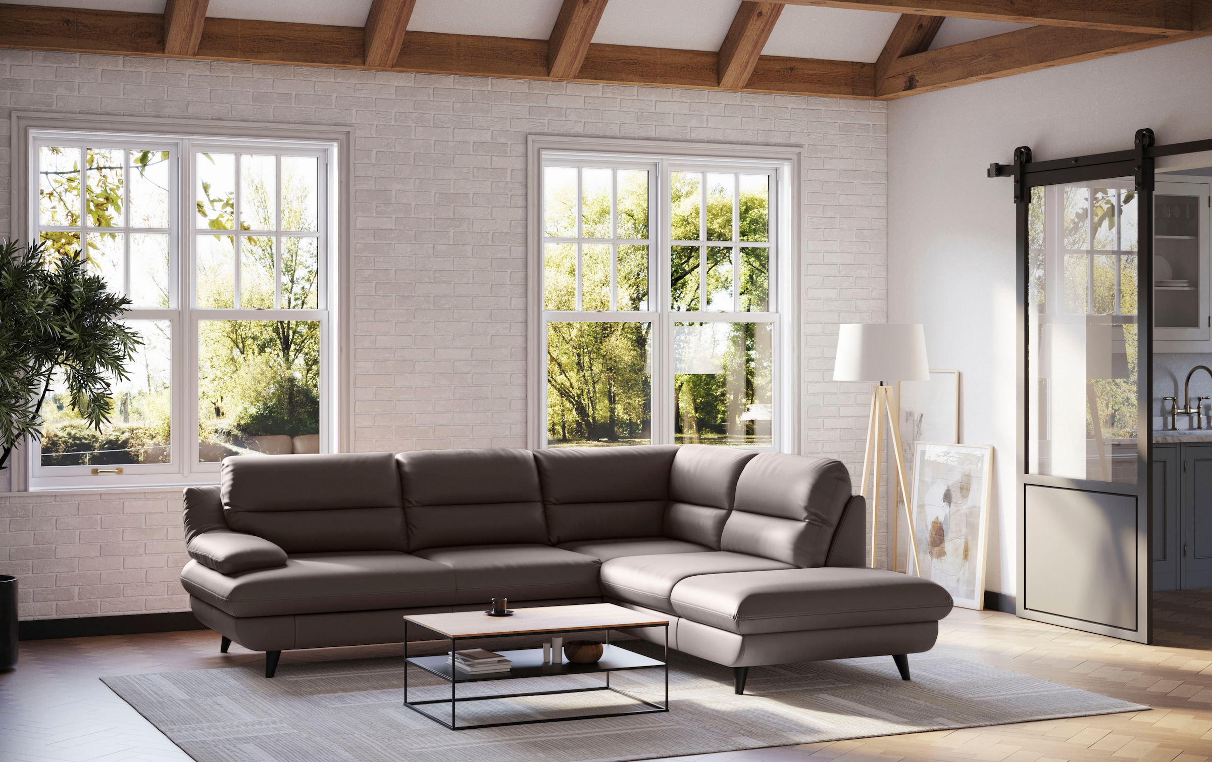 COTTA Ecksofa "Pike L - Form" günstig online kaufen