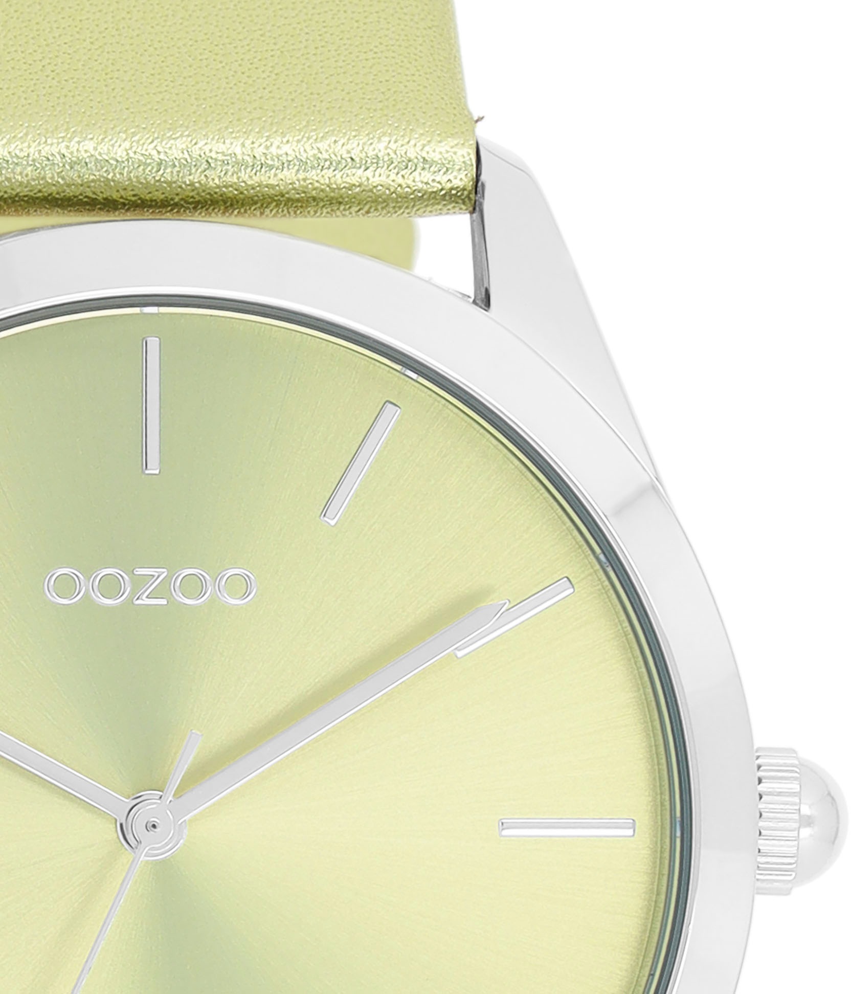 OOZOO Quarzuhr, Armbanduhr, Damenuhr, Herrenuhr, Lederarmband, analog