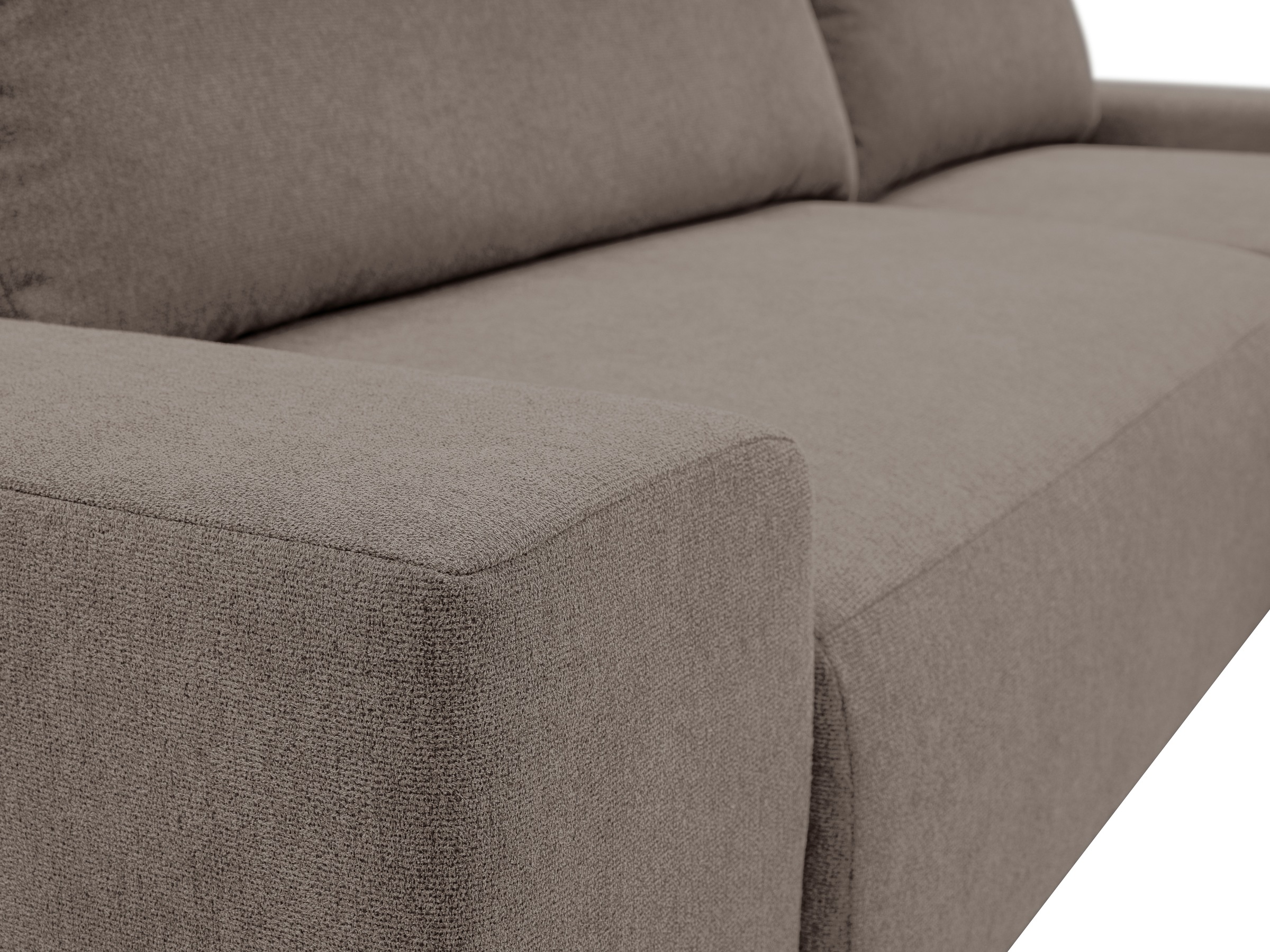 WERK2 Ecksofa »Amsterdam, zeitlos und elegant, Breite 300cm, L-Form«, Design Ecksofa mit hohem Komfort, Schlaffunktion & Bettkasten