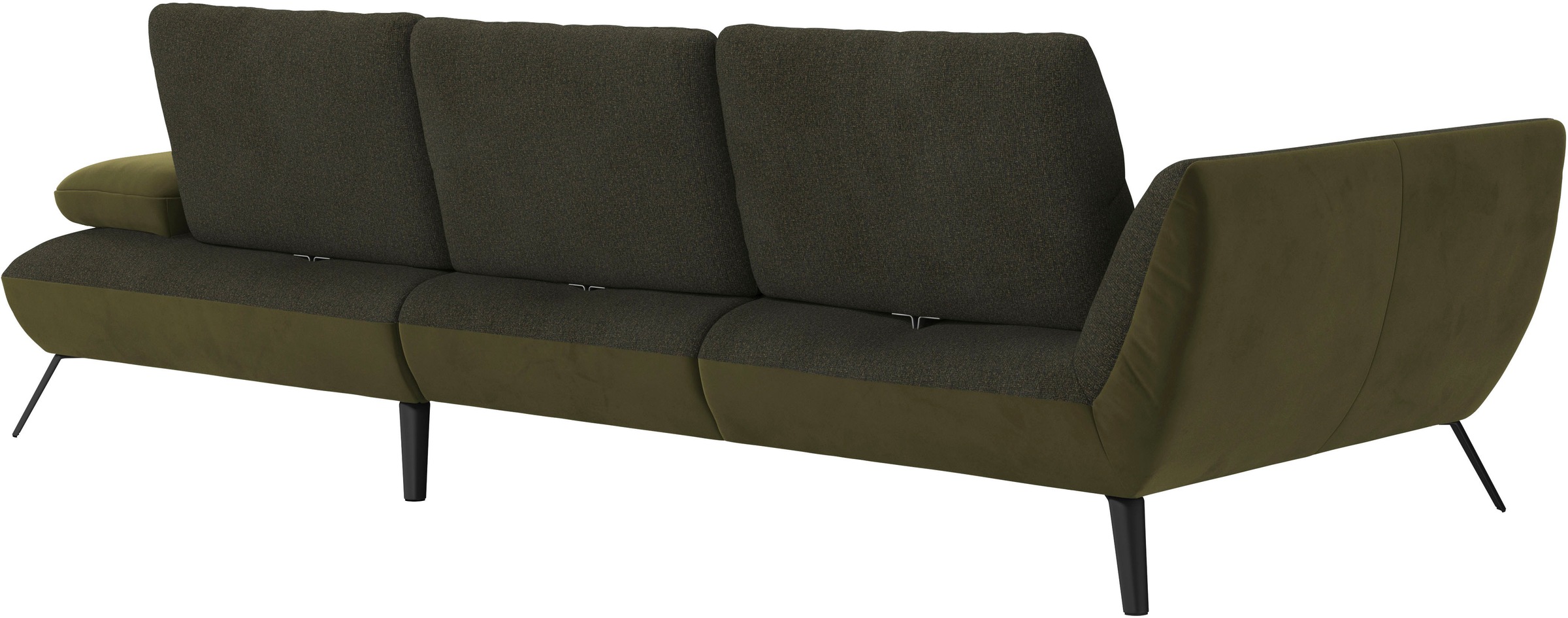 Places of Style Ecksofa »Mikado L-Form«, inkl. Sitztiefenverstellung und Armteilverstellung