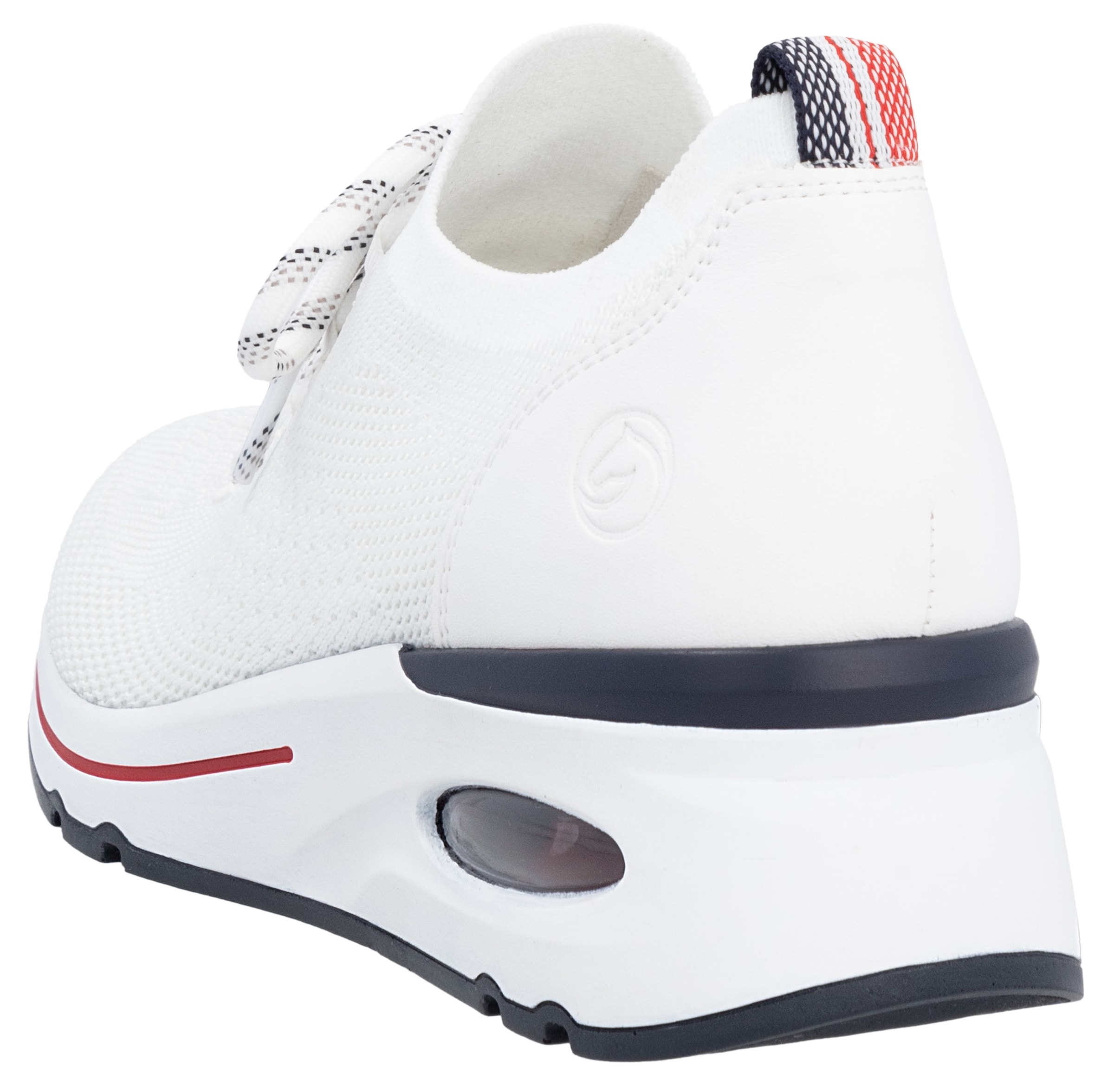Remonte Slip-On Sneaker, Freizeitschuh, Halbschuh, Slipper mit modischem Keilabsatz