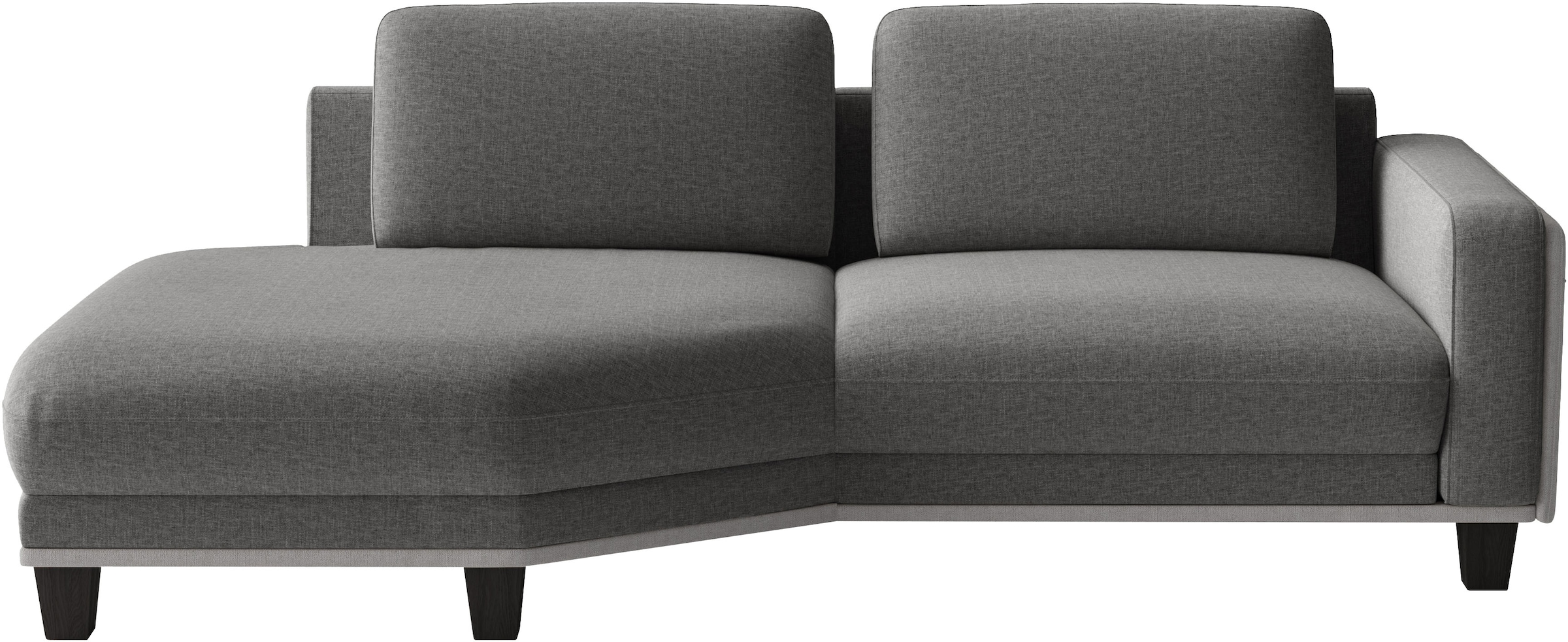 sit&more Ecksofa »Concept« Modernes Sofa in drei Fußfarben zur Auswahl