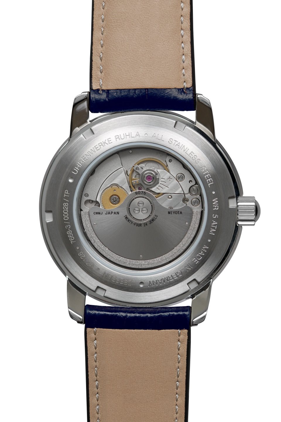 ZEPPELIN Automatikuhr »LZ 126 Los Angeles Automatic GMT«, Armbanduhr, Herrenuhr, Datum, GMT, Lederarmband
