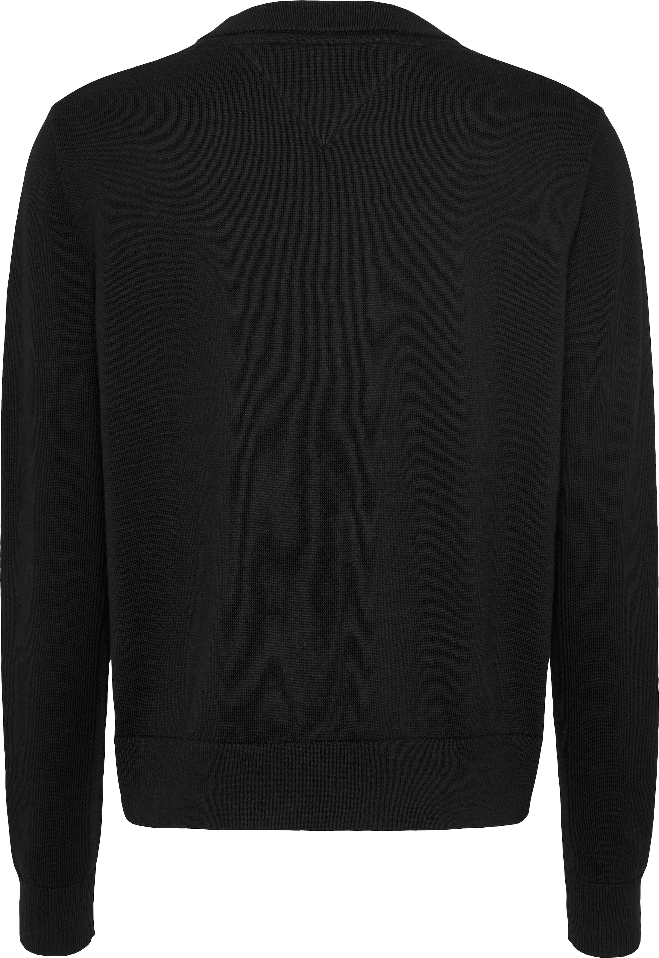 Tommy Jeans V-Ausschnitt-Pullover »TJW ESSENTIAL VNECK SWEATER EXT«, mit Logostickerei