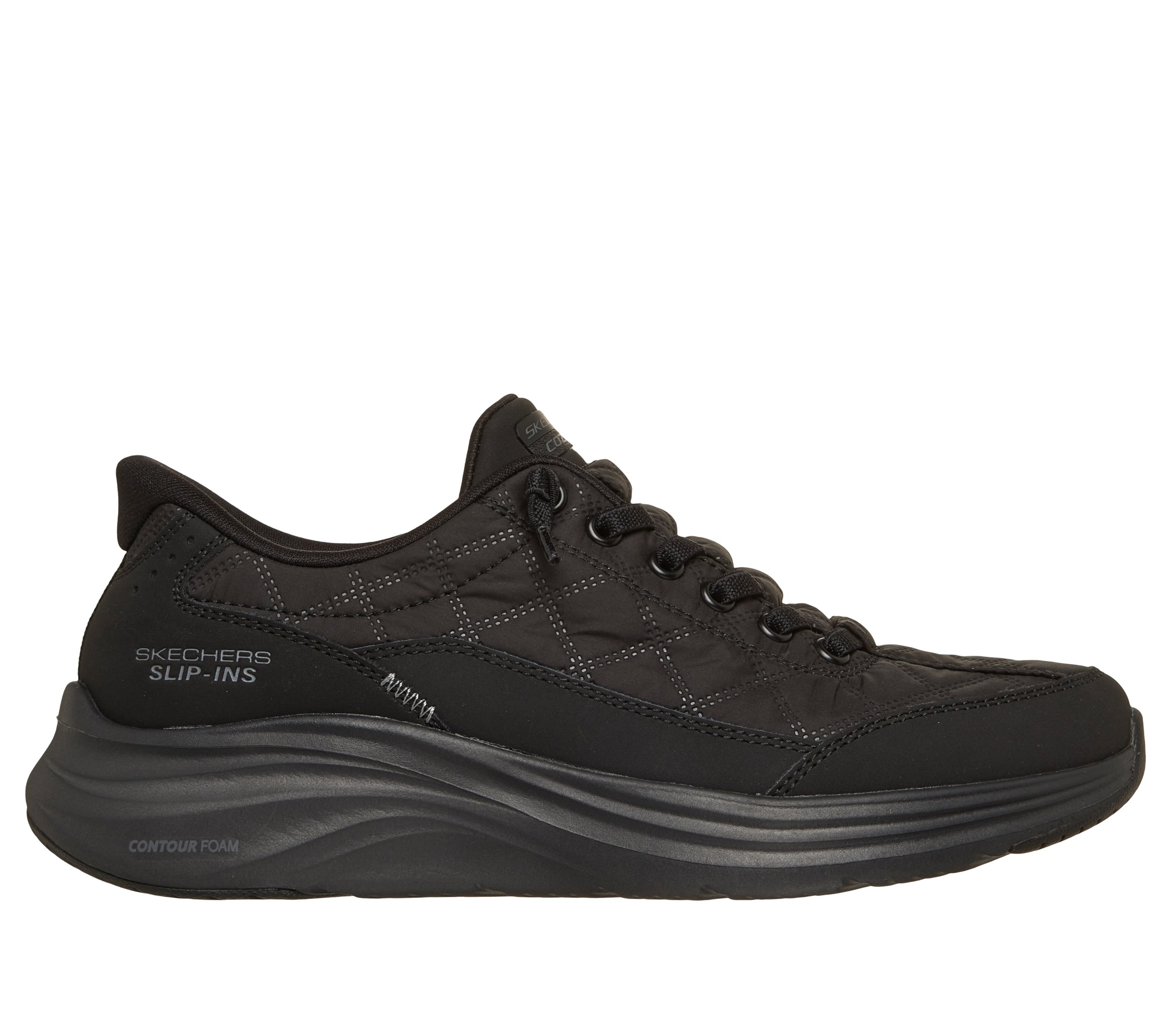 Skechers Contour Foam Cozy Fit Slip-On Sneaker Black 40 3