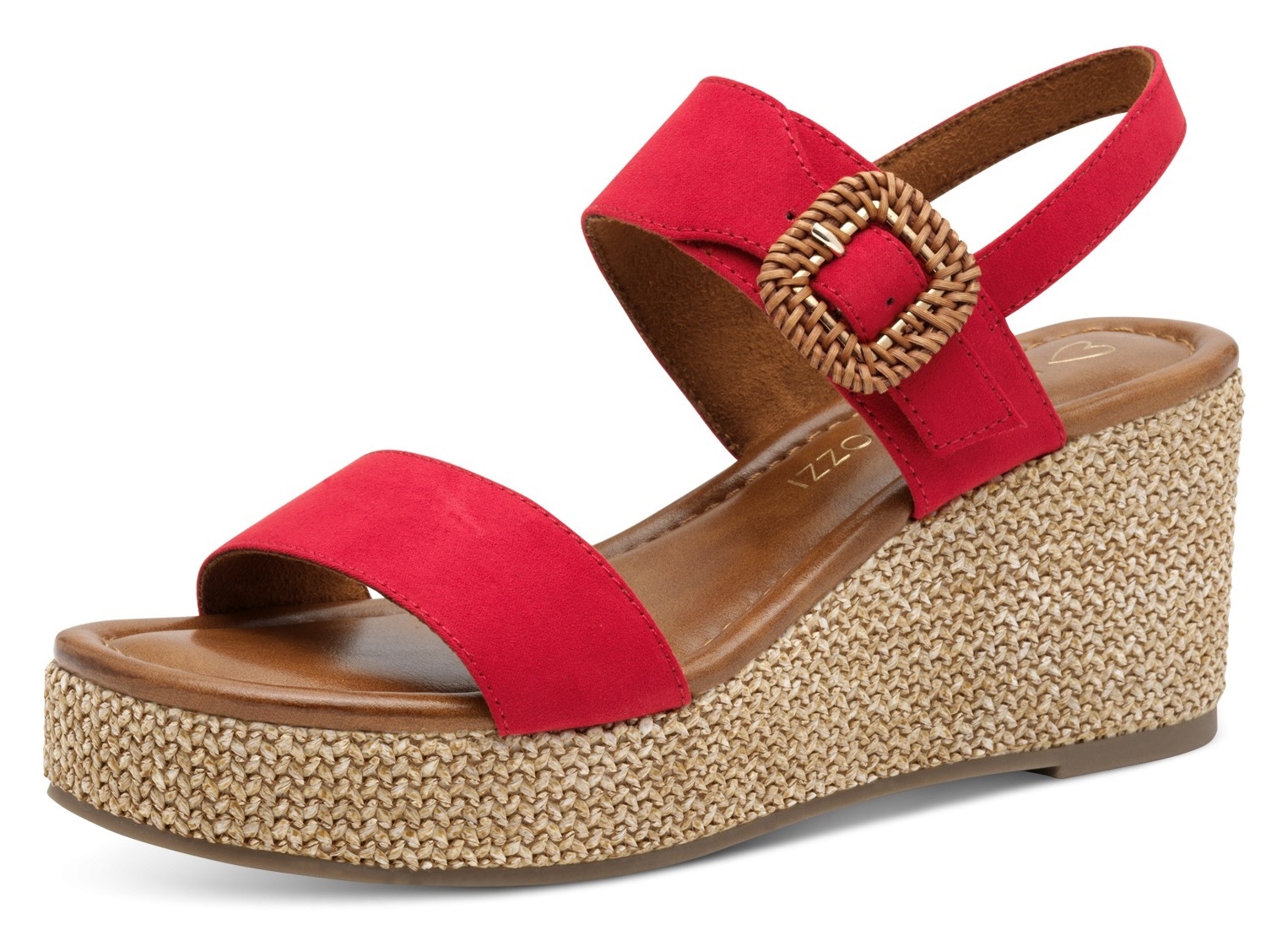 MARCO TOZZI Keilsandalette, Sommerschuh, Riemchensandale mit Feel Me-Aussta günstig online kaufen