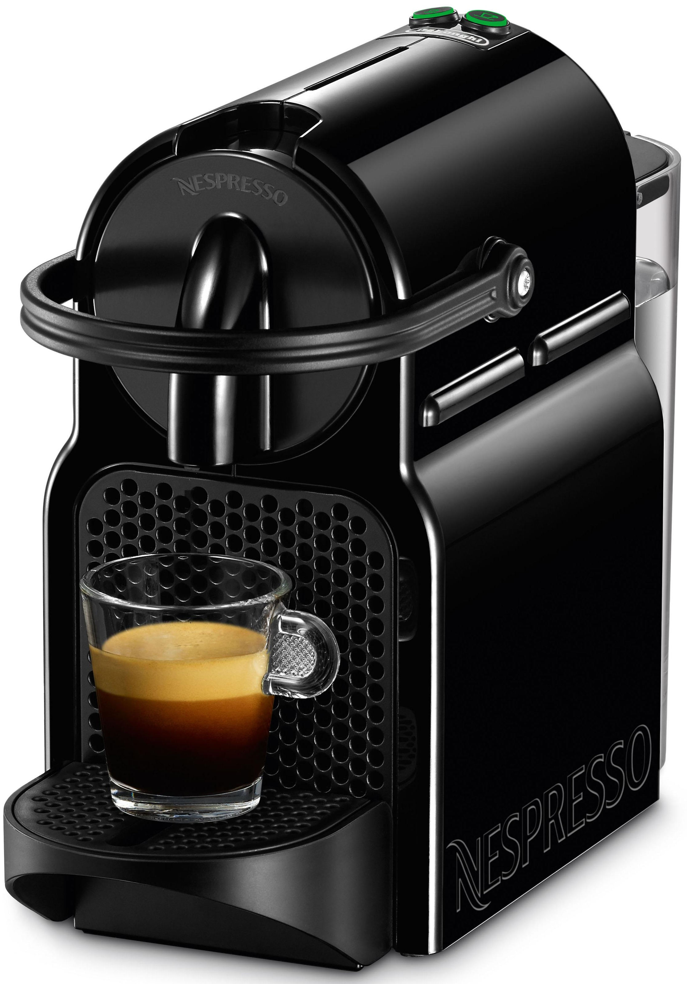 Nespresso Kapselmaschine »Inissia EN 80.B von DeLonghi, Black«, inkl. Willkommenspaket mit 7 Kapseln