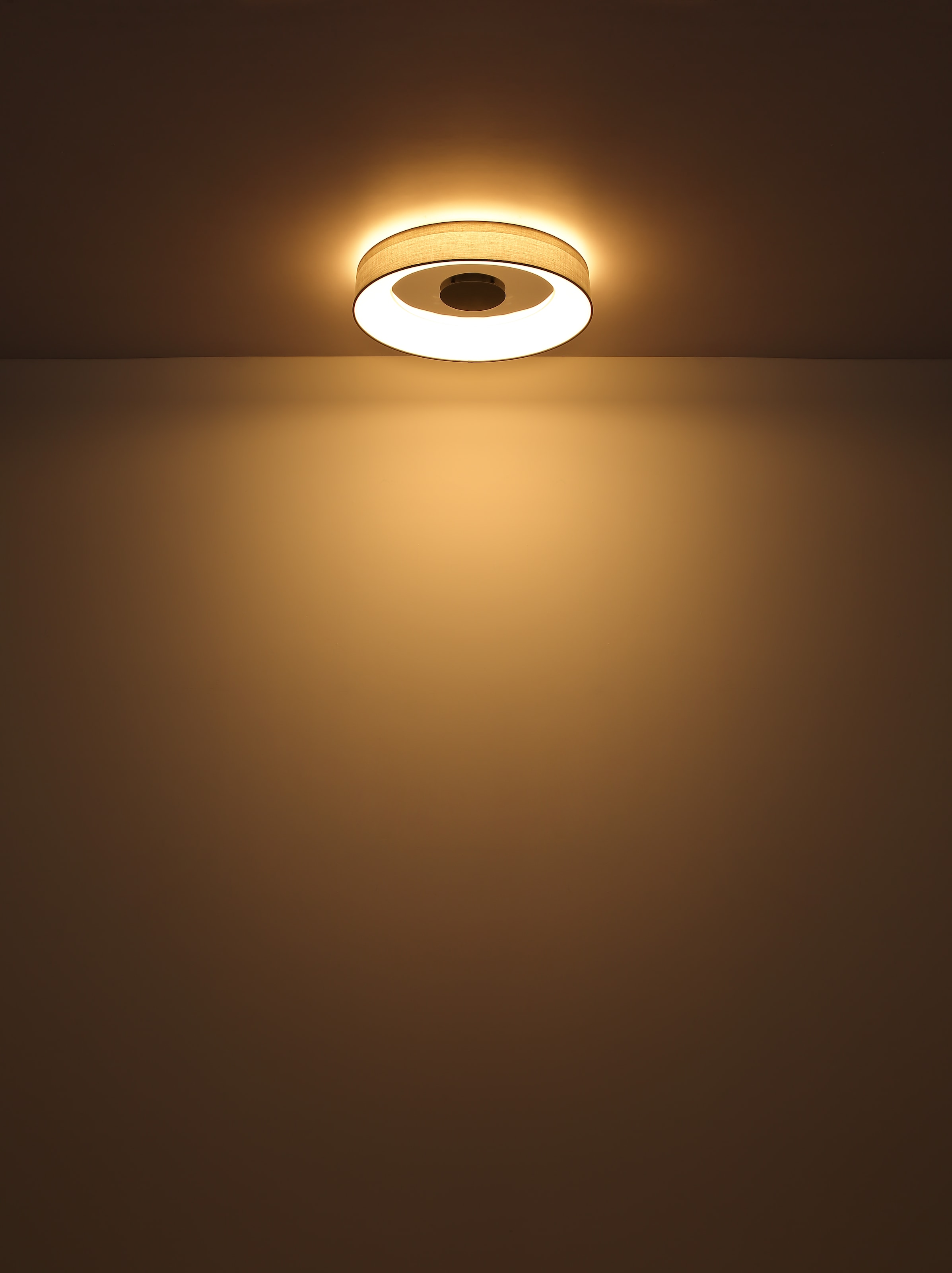 GLOBO LIGHTING LED Deckenleuchte »TERPSA«, Leuchtmittel LED-Modul | LED fest integriert, Deckenlampe/rund/Wohnzimmer/Schlafzimmer/elegant