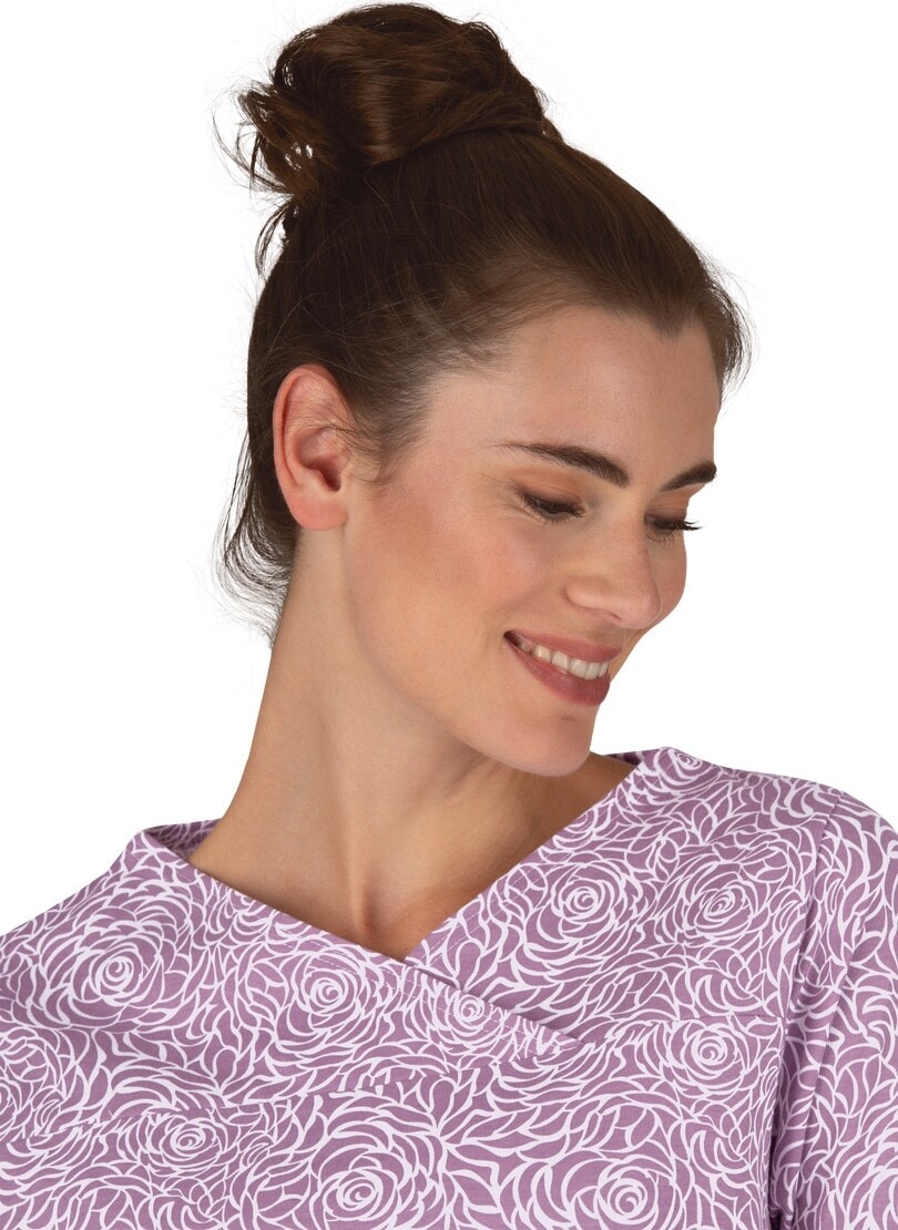 | Nachthemd Nachthemd Trigema Print« floralem BAUR »TRIGEMA mit kaufen