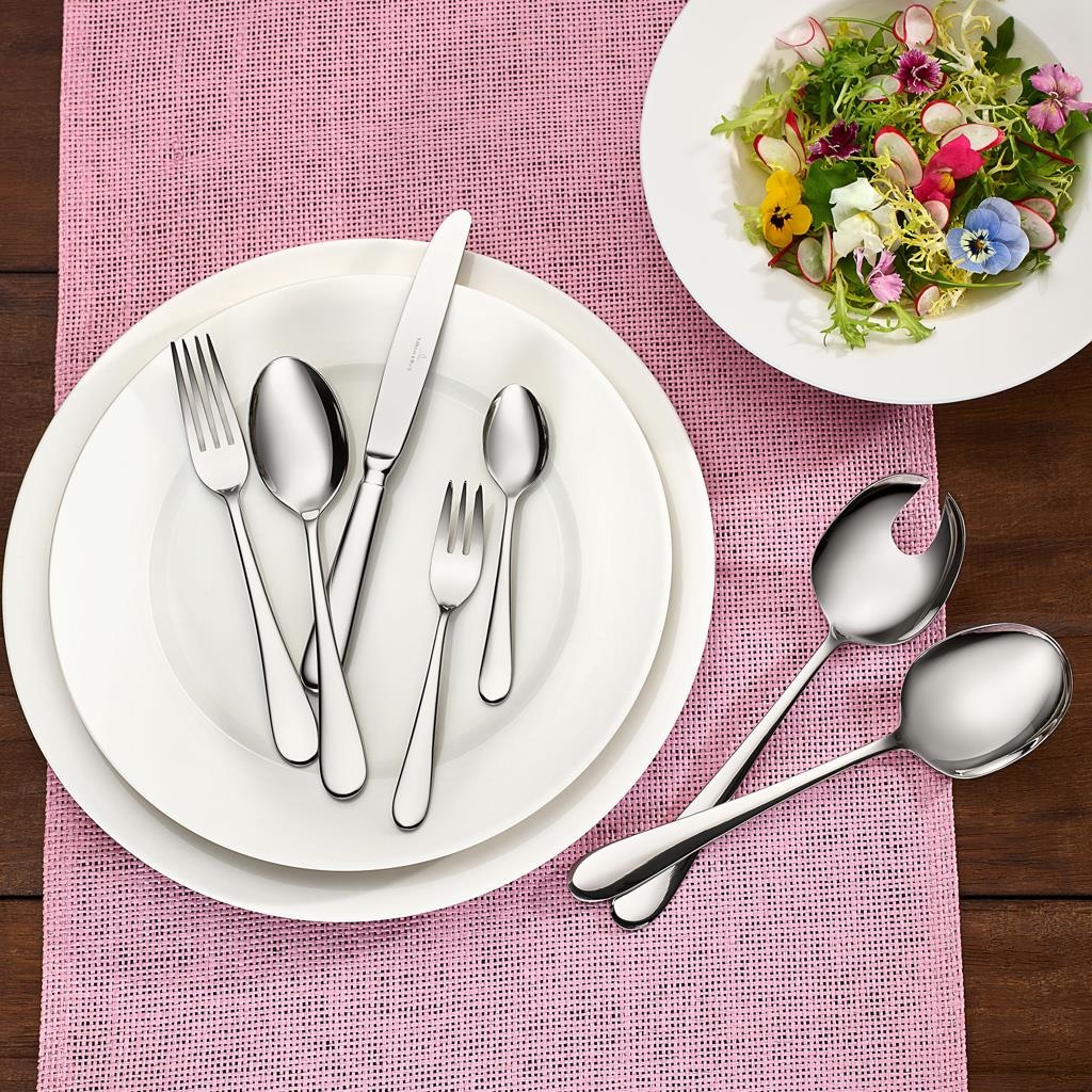 Villeroy & Boch Besteck-Set »Tafelbesteck Oscar 68er Set silber« Spülmaschinenfest