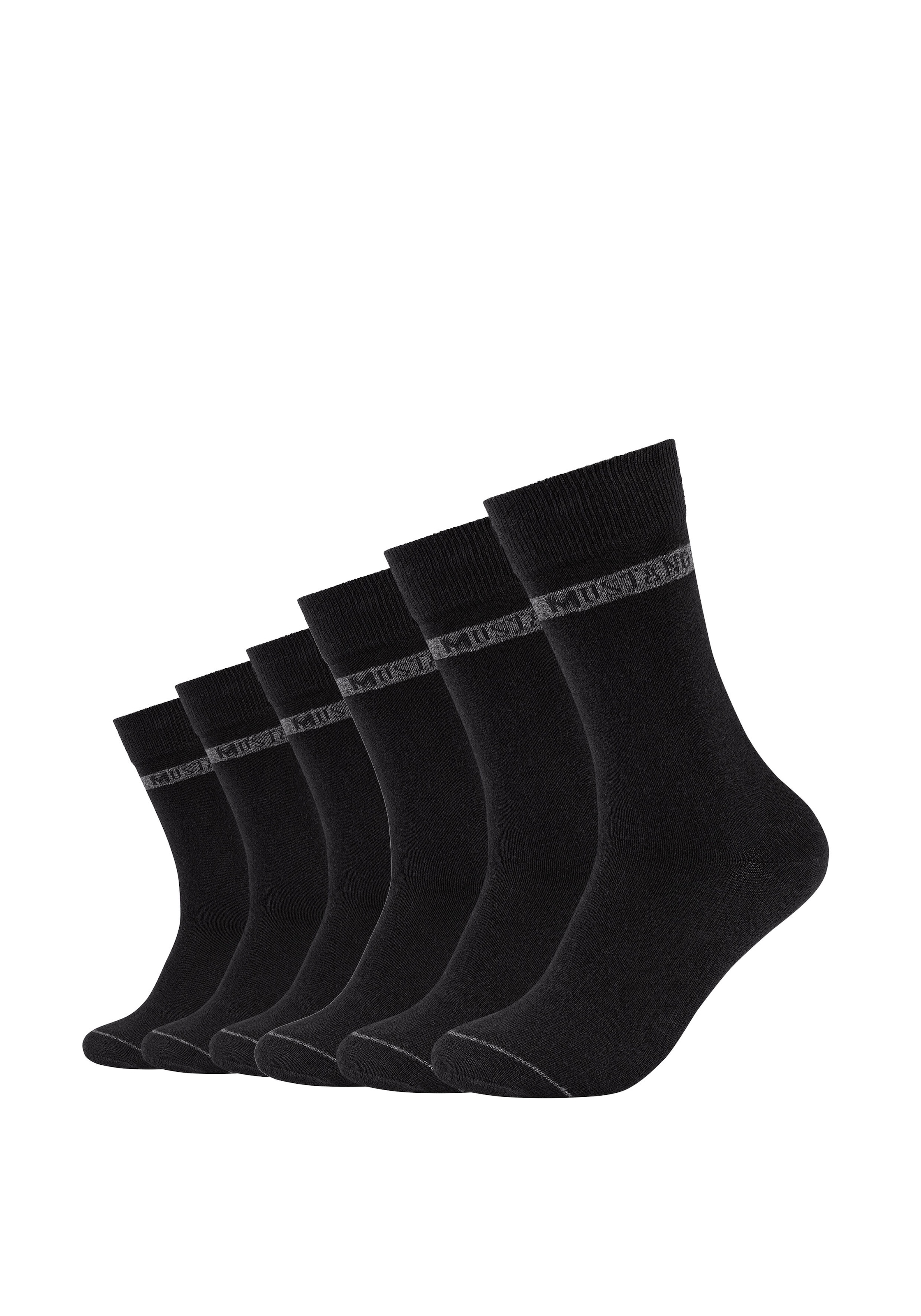 Mustang Socken (Packung 6 poros)