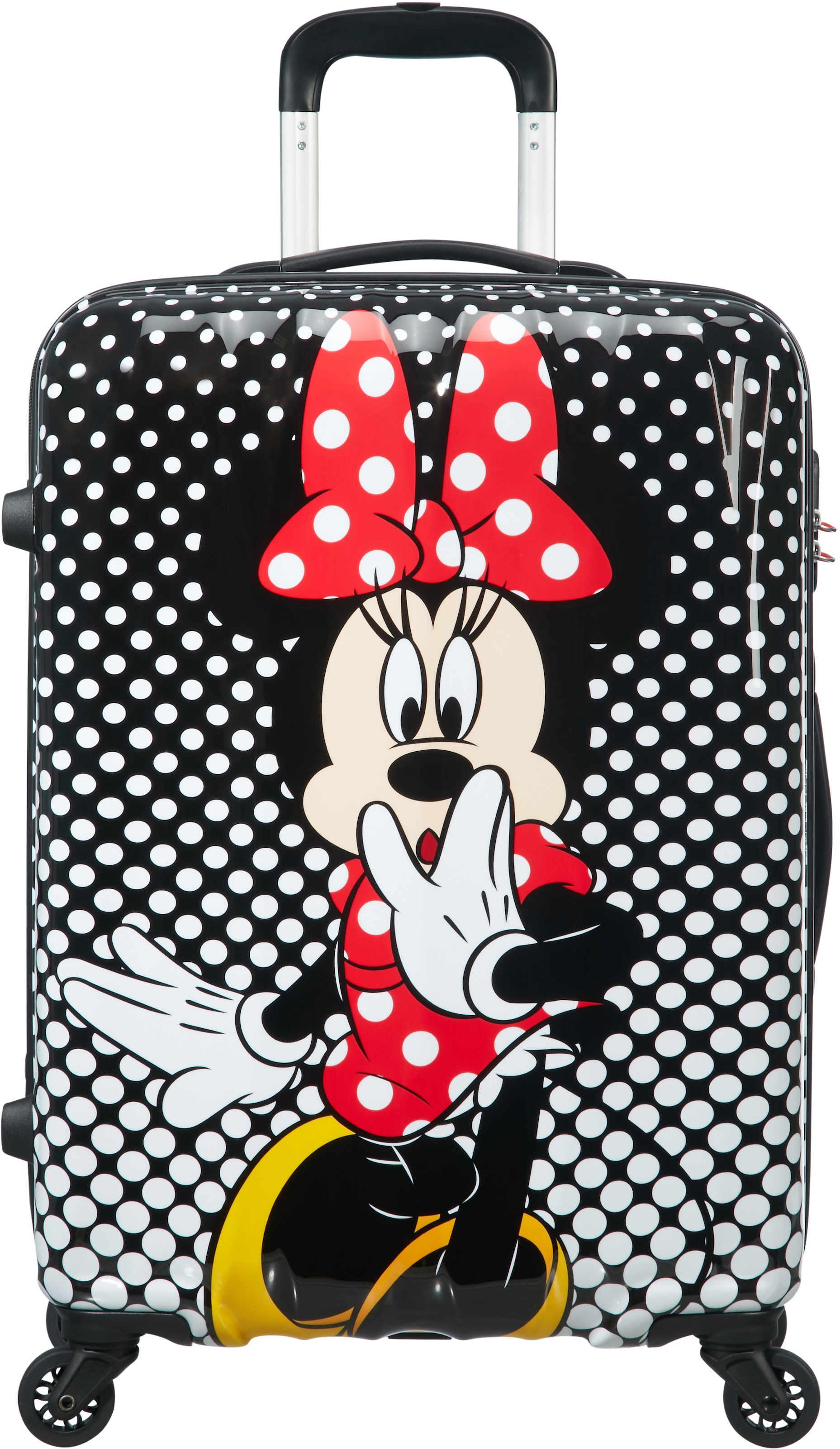 »Disney American Rollen Legends, Mouse | cm«, Minnie Polka Dot, bestellen Hartschalen-Trolley 4 65 BAUR Tourister®