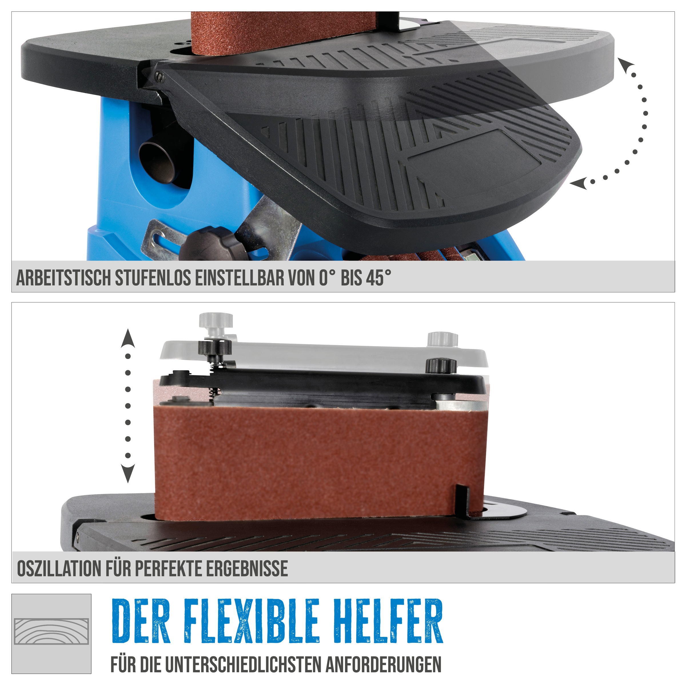 Güde Bandschleifer »Spindel-Bandschleifmaschine »GSBSM 500««
