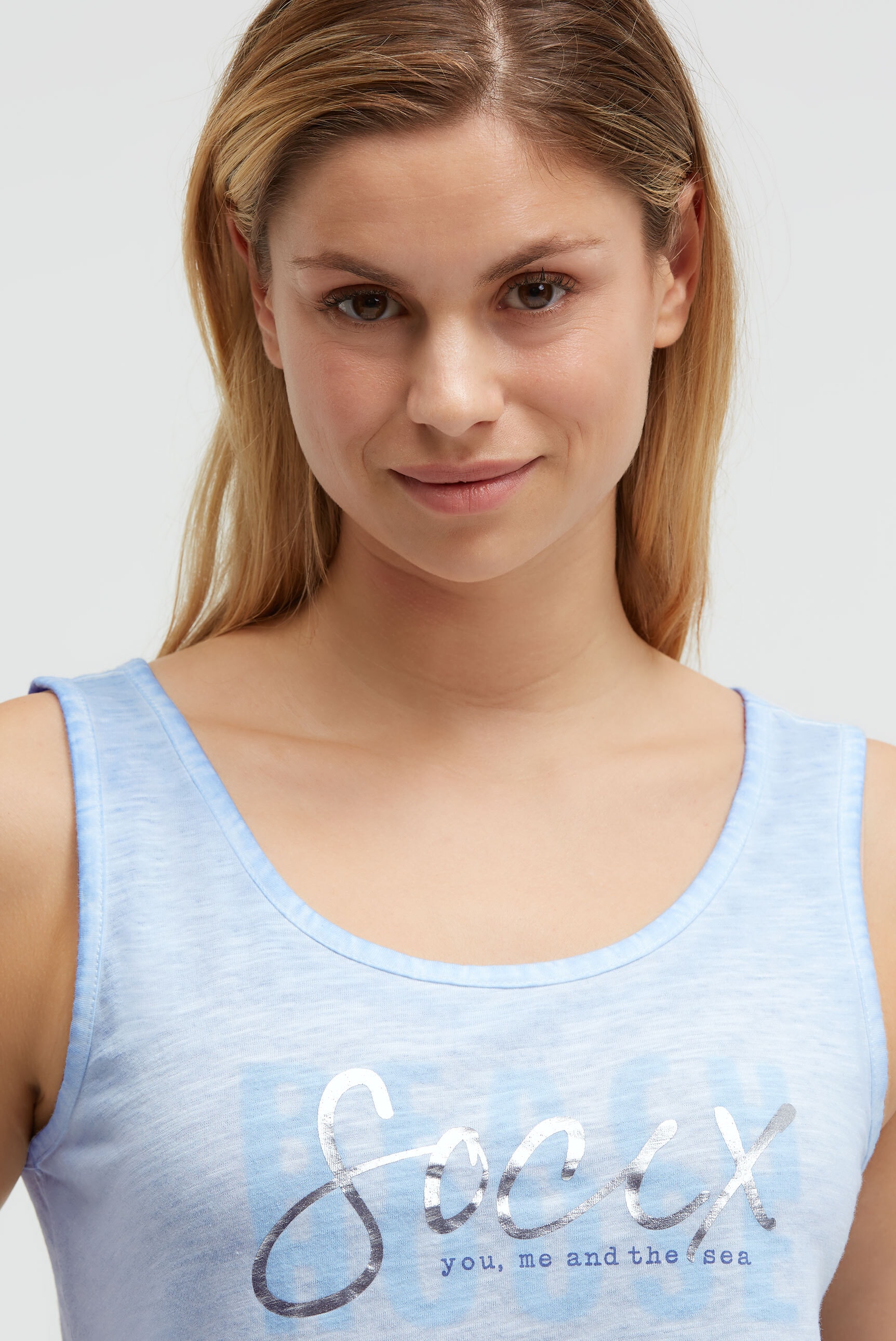SOCCX Tanktop aus Baumwolle