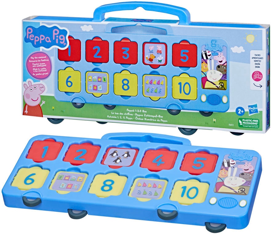 Hasbro Spielwelt »Peppa Pig, Peppas Zahlenspaß-Bus«