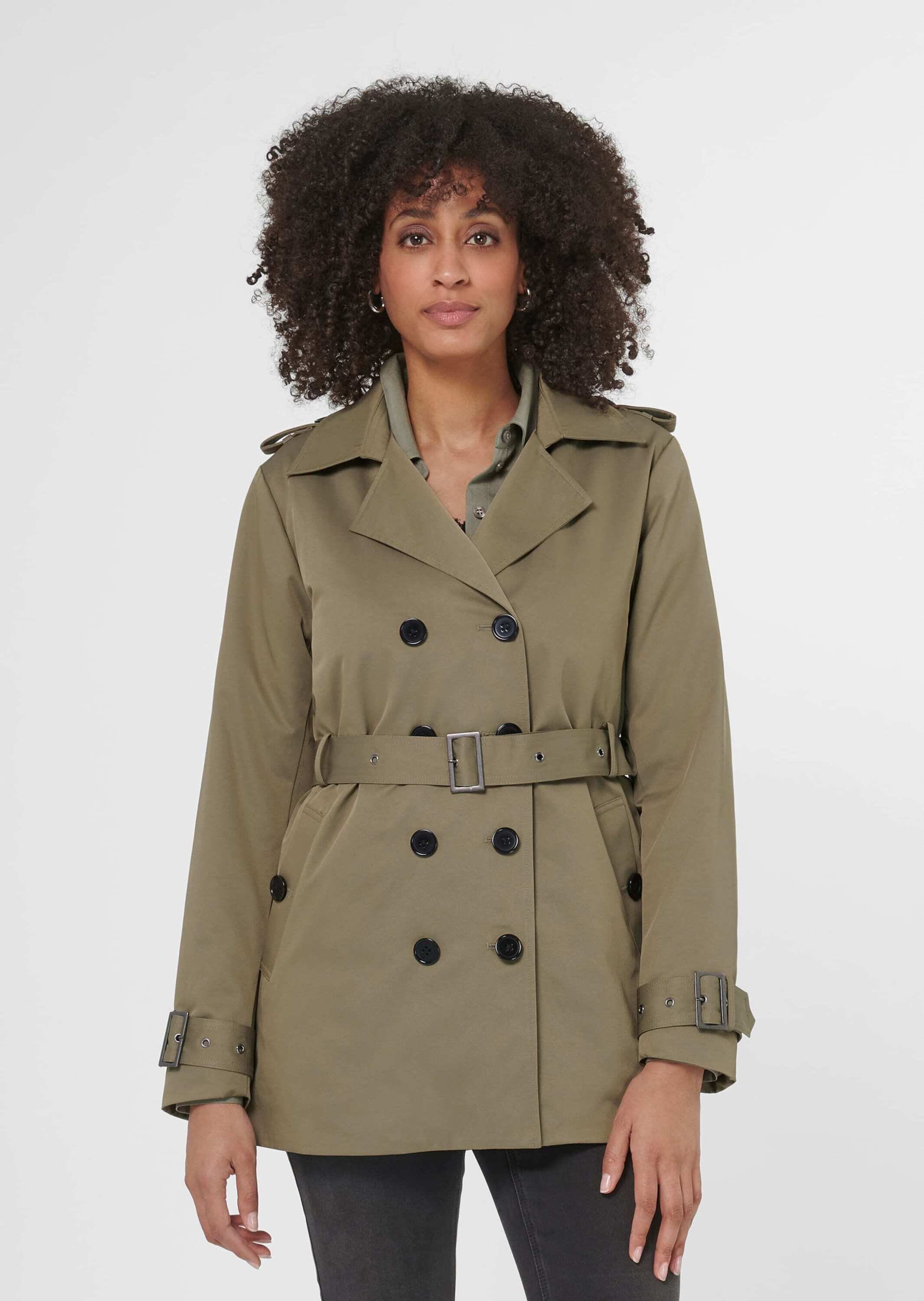 MADELEINE Trenchcoat »Trenchjacke Zweireihige Trench-Jacke mit Steppfutter«