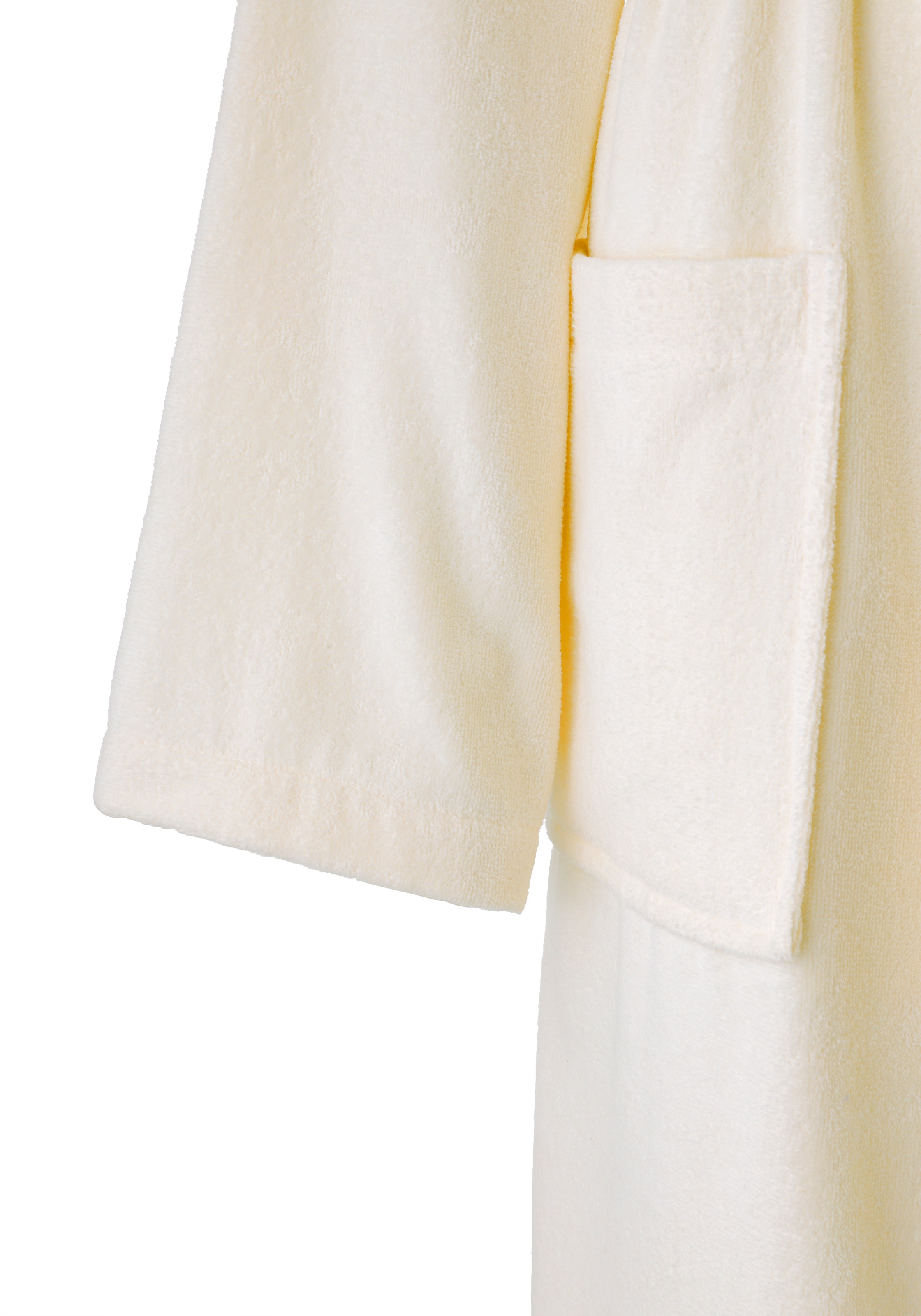 my home Unisex-Bademantel »Regona, Hotelbademantel, Morgenmantel, Standardlänge & Überlänge« 1 Stk. Damen & Herren, mit Taschen, flauschig, weich, Velours, Sauna & Spa