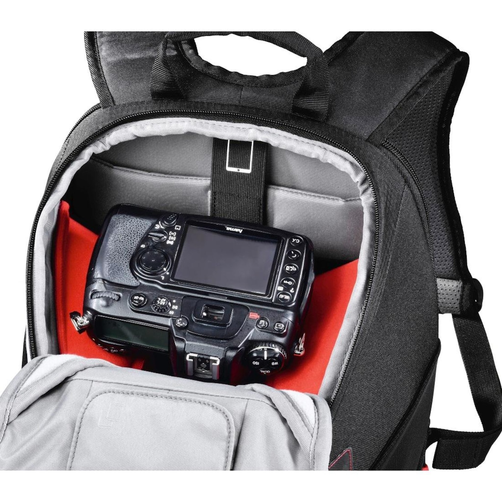 Hama Fotorucksack »Kamerarucksack f. DSLR Kamera Objektive Zubehör Tablet Profitour 180«