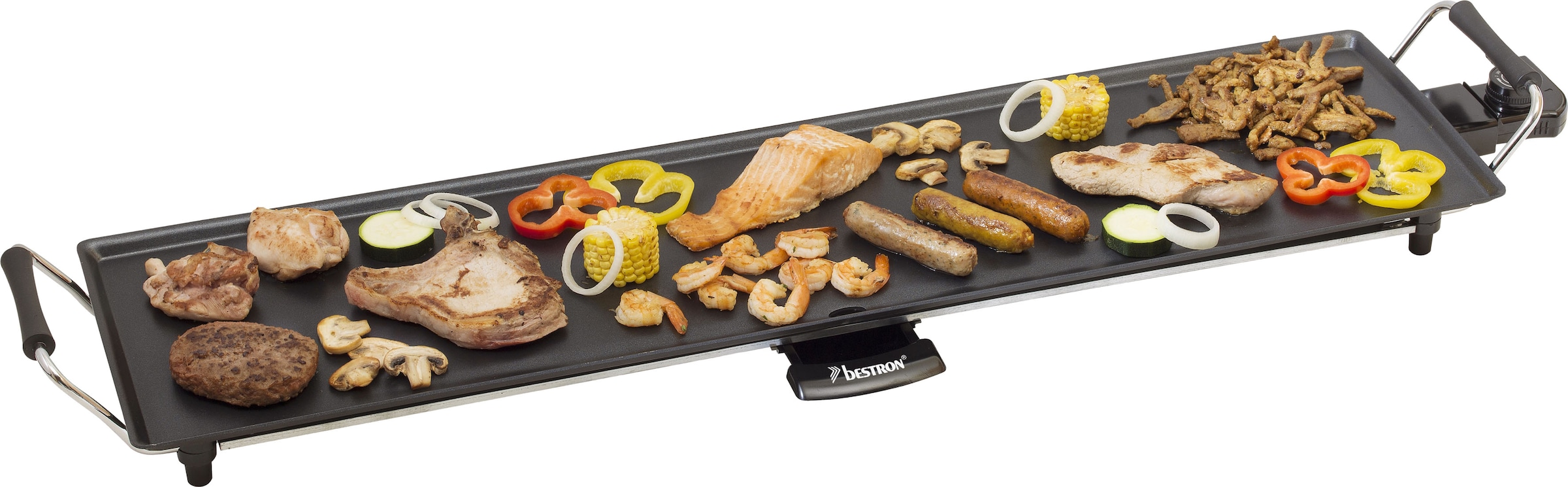 bestron Tischgrill »ABP604« 1800 W XXL Plancha...