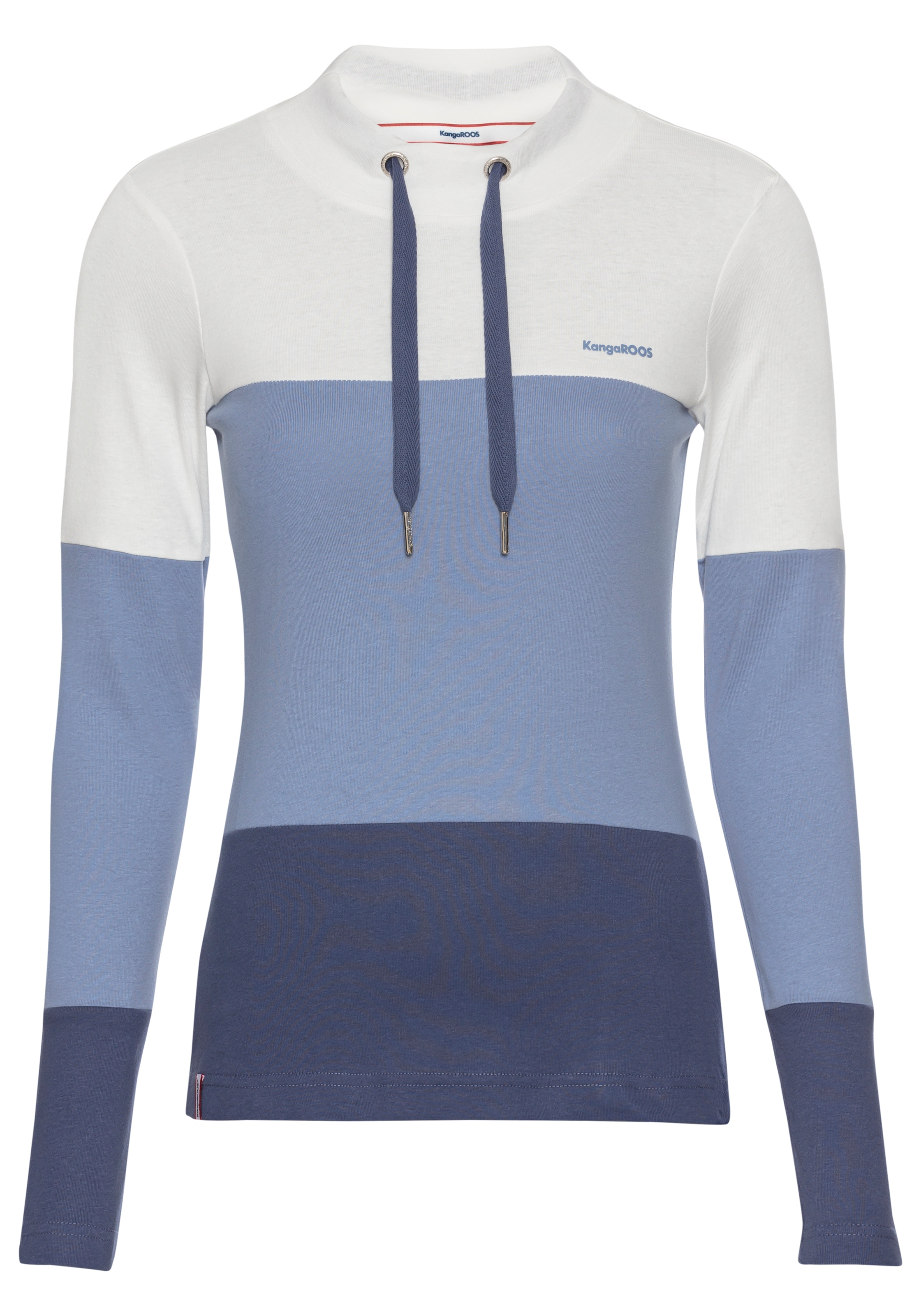 KangaROOS Langarmshirt, mit Farbverlauf