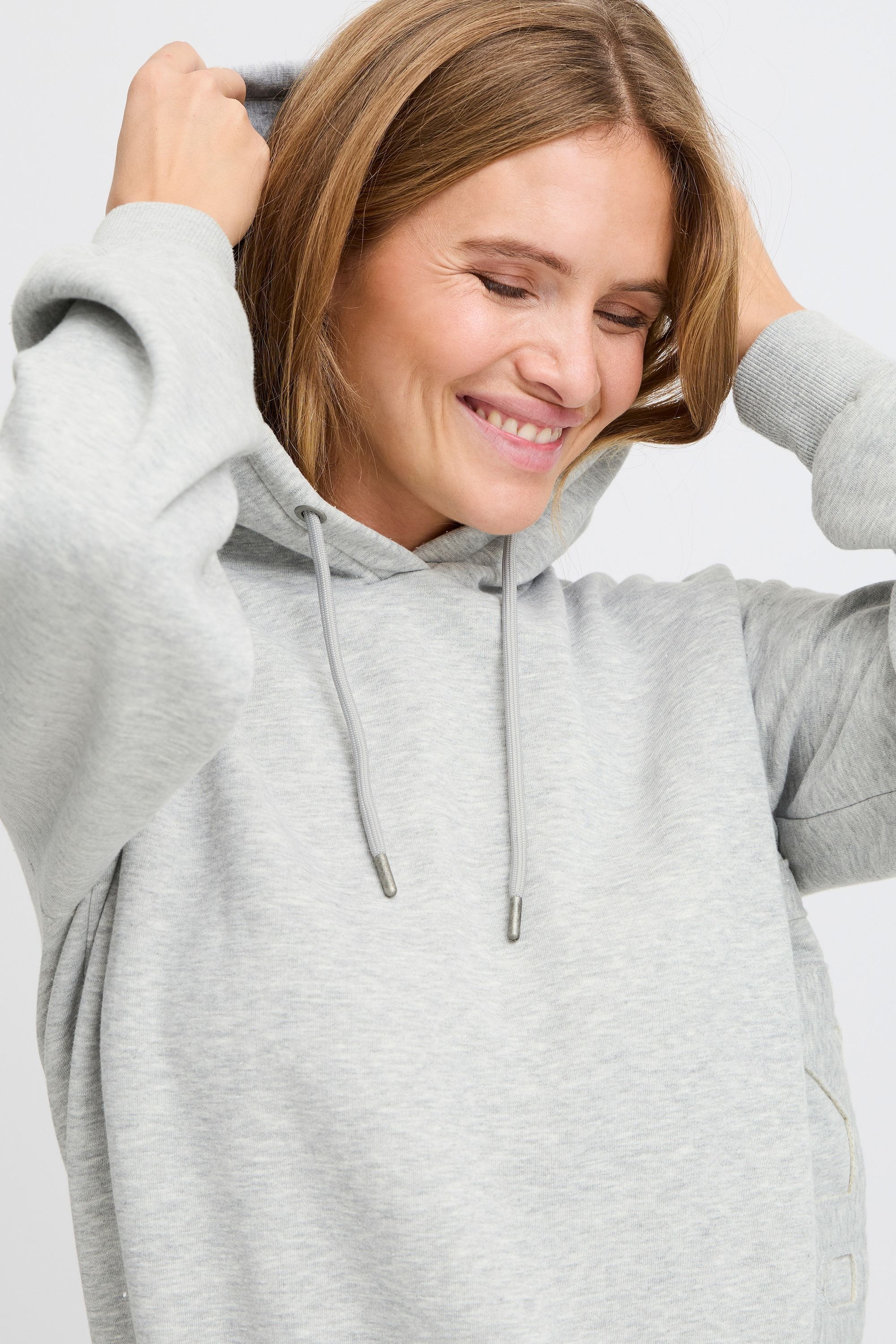 Pulz Jeans Kapuzenpullover »Kapuzenpullover PZKRISTEN LS Logo Sweatshirt«