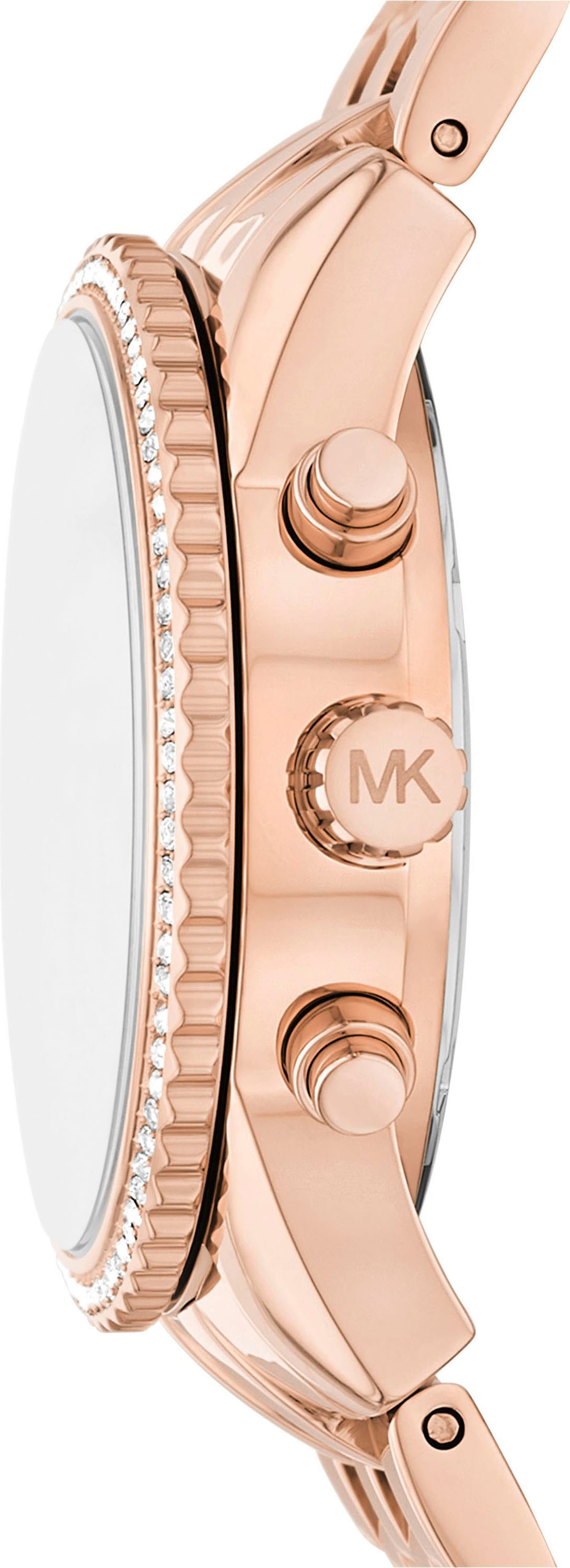 MICHAEL KORS Chronograph »BRYANT«, Quarzuhr, Armbanduhr, Damenuhr, Edelstahlarmband, analog, Tag