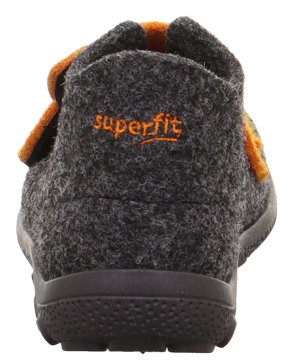 Superfit Hausschuh »HAPPY OCTI WMS: Mittel«, Babyschuh mit Klettverschluss, Größenschablone zum Download