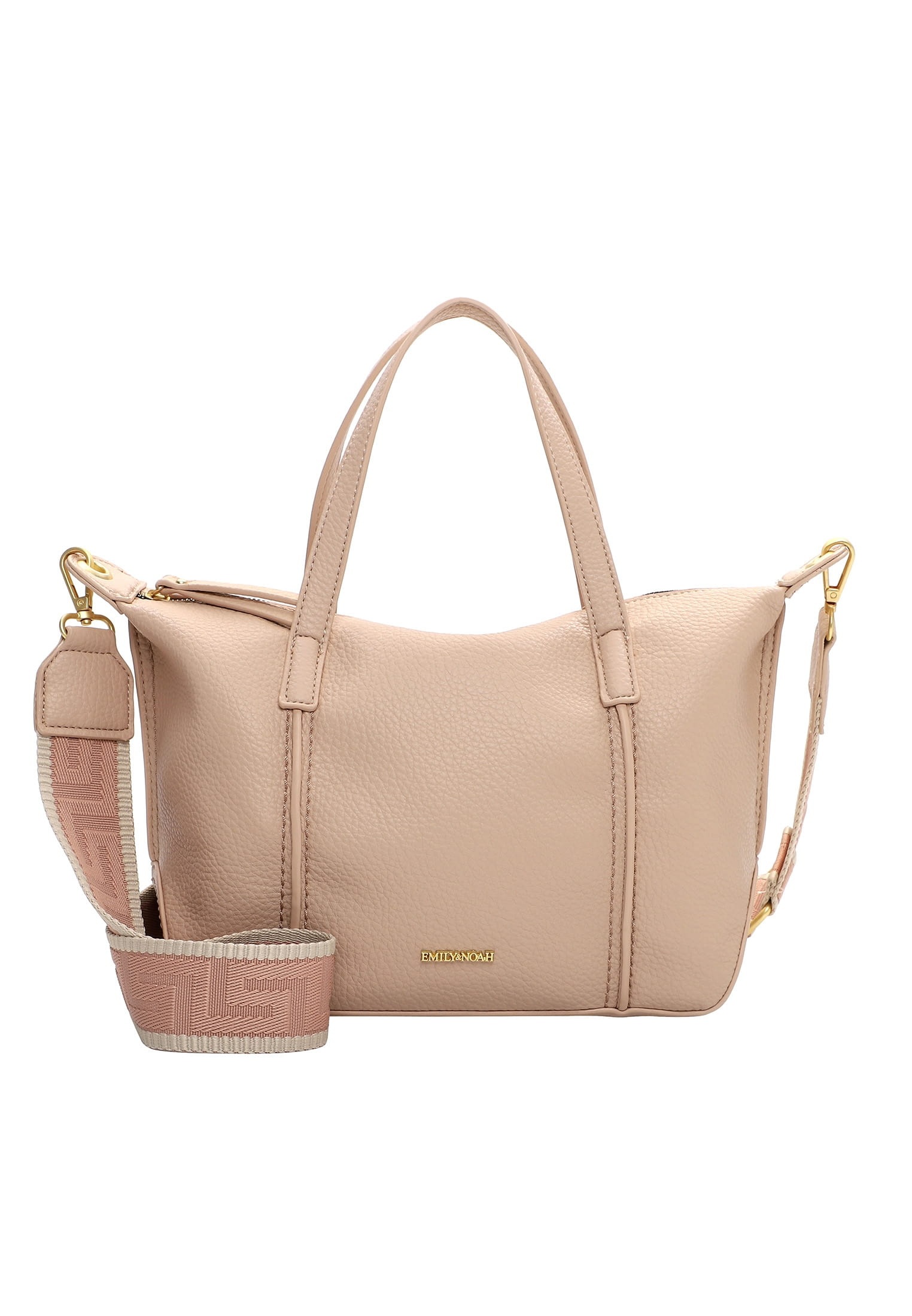 EMILY & NOAH Damen Shopper "Shopper E&N Julie", rosa, Polyurethan, Taschen