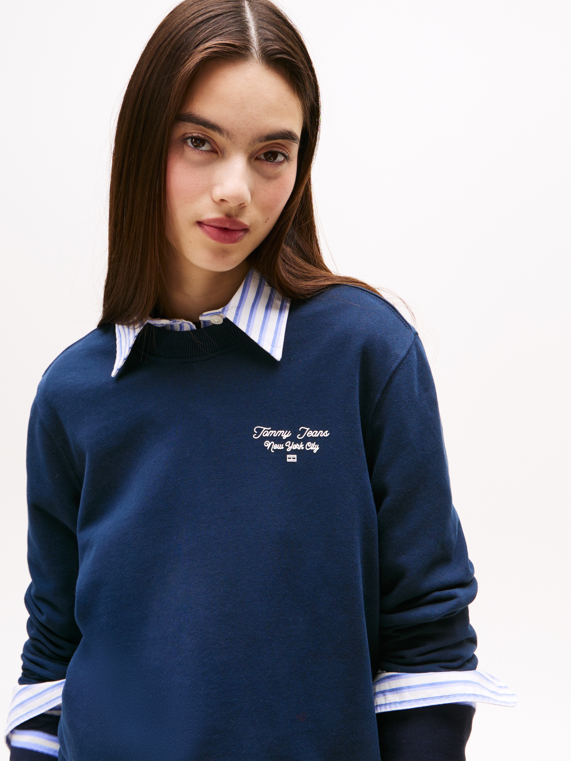 Tommy Jeans Sweatshirt "TJW REG ESS LOGO 1 CREW EXT" günstig online kaufen