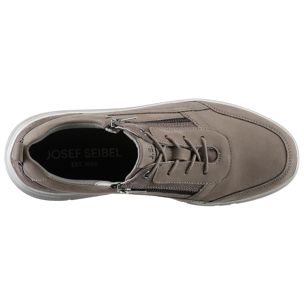 Josef Seibel Sneaker »Giuseppe 06«, mit Reißverschluss, Freizeitschuh, Halbschuh, Schnürschuh