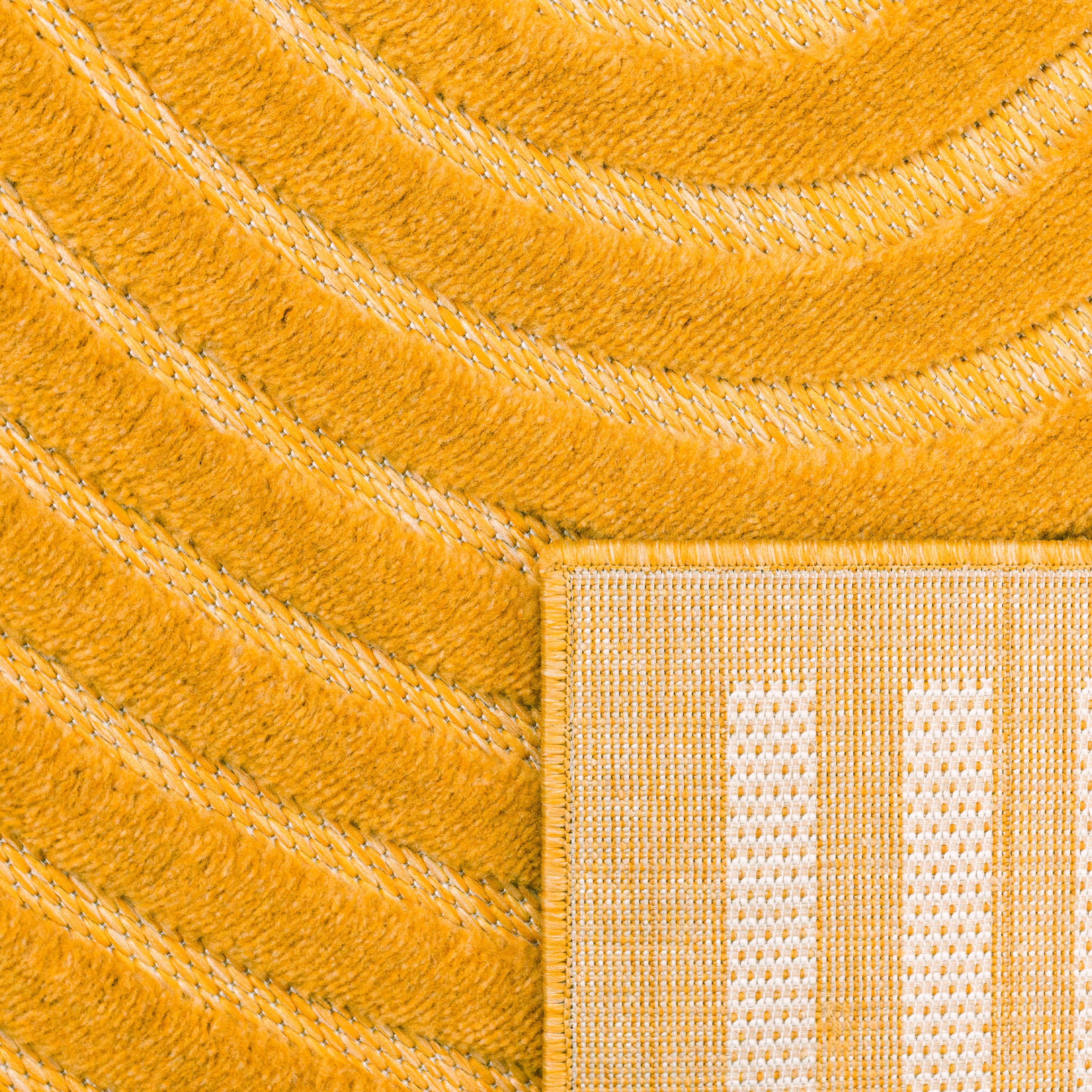 Paco Home Teppich »Livorno 674«, rechteckig, Uni Farben, moderner Hoch-Tief- Effekt, Scandi-Look, Outdoor geeignet auf Rechnung | BAUR | Kurzflor-Teppiche