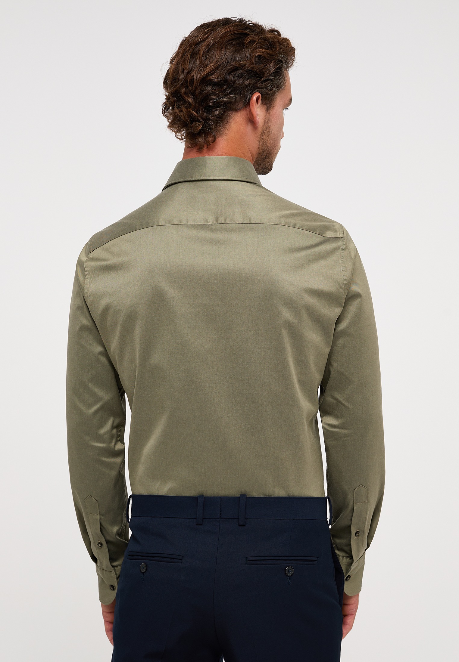 Eterna Langarmhemd »SLIM FIT«, EASY IRON (bügelleicht)