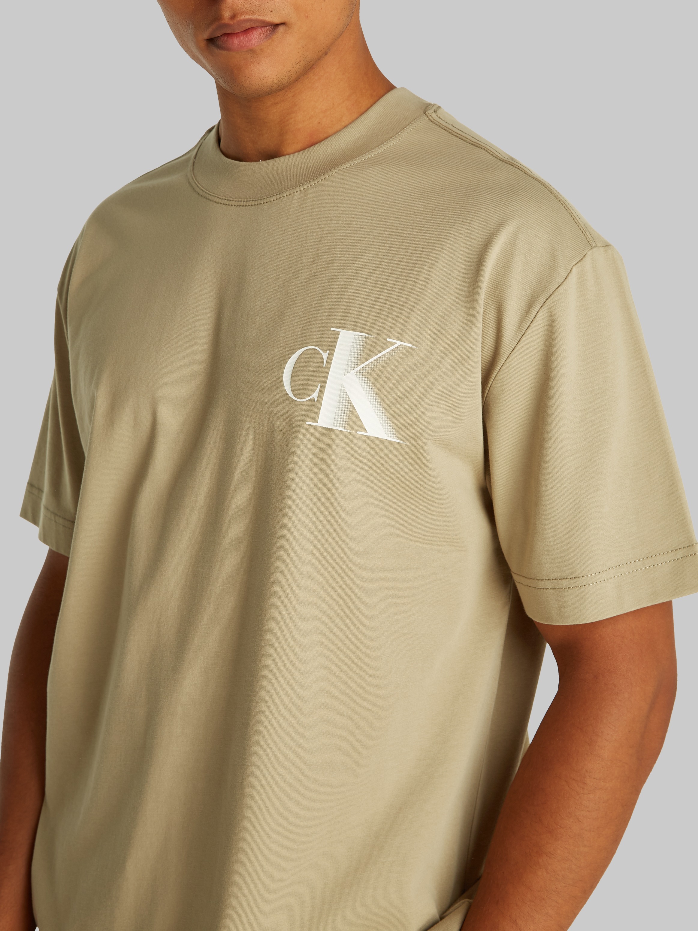 Calvin Klein Jeans T-Shirt »BOLD CK TEE«, mit großem Logo am Rücken